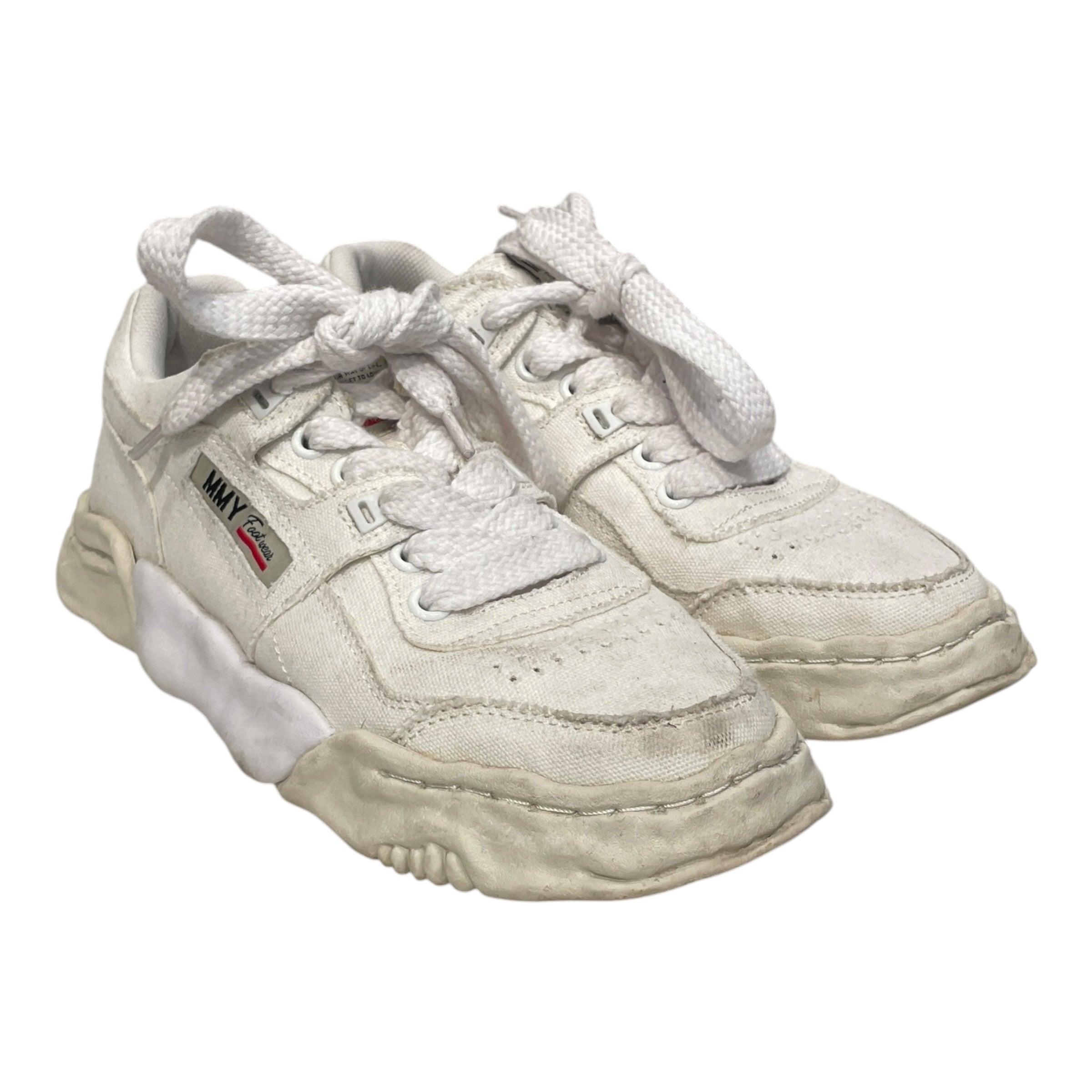 MIHARA YASUHIRO/Low-Sneakers/EU 42/Cotton/WHT/PARKER CANVAS view 1