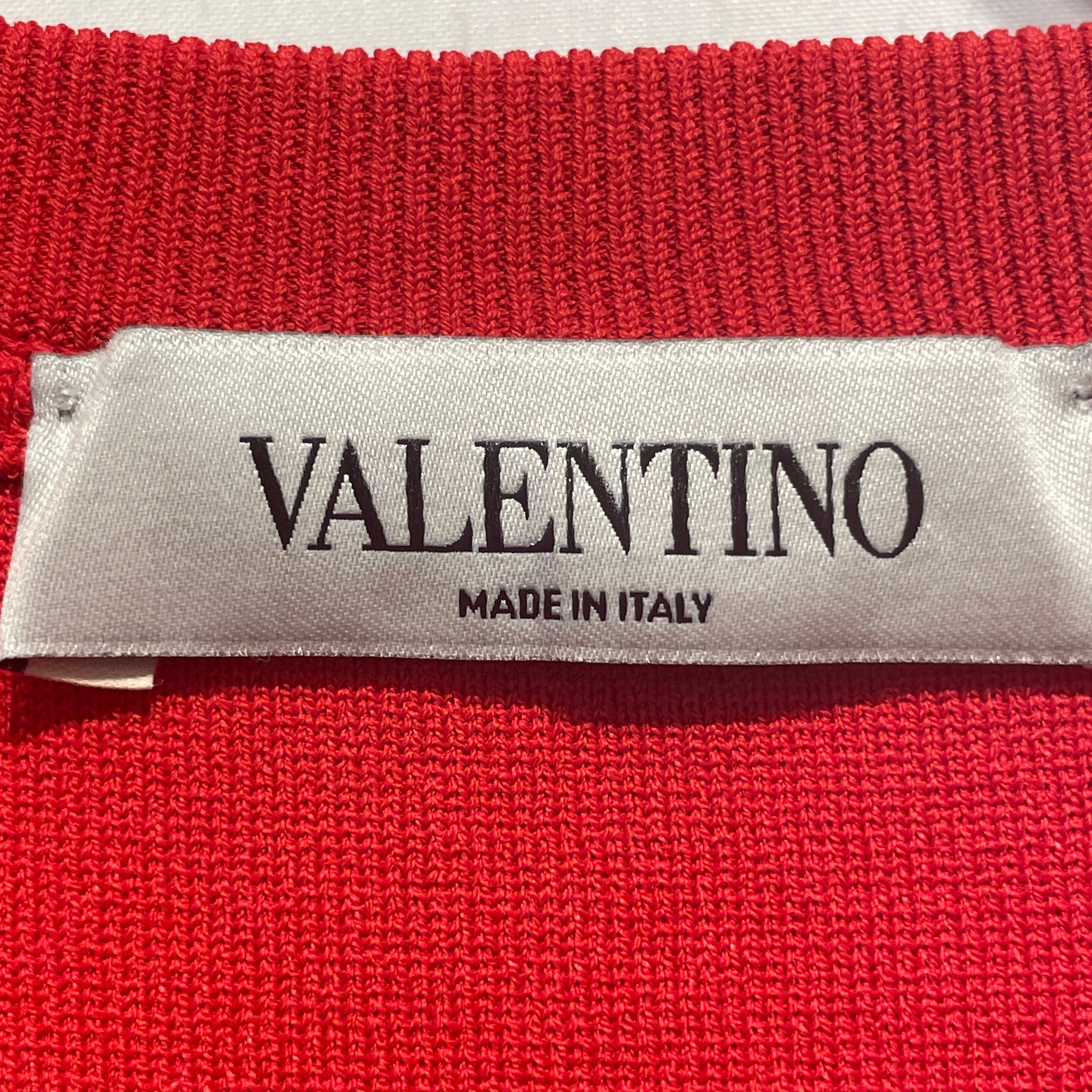 VALENTINO/Sweatshirt/L/RED/VISCOSE view 4