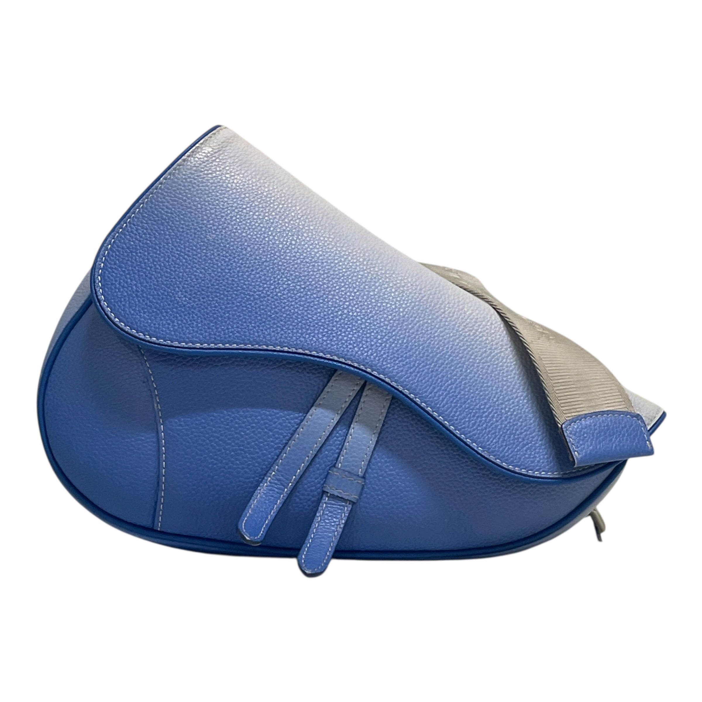 Christian Dior/Cross Body Bag/Leather/BLU/RMC7HHM/BLUE GRADIENT SADDLE view 1