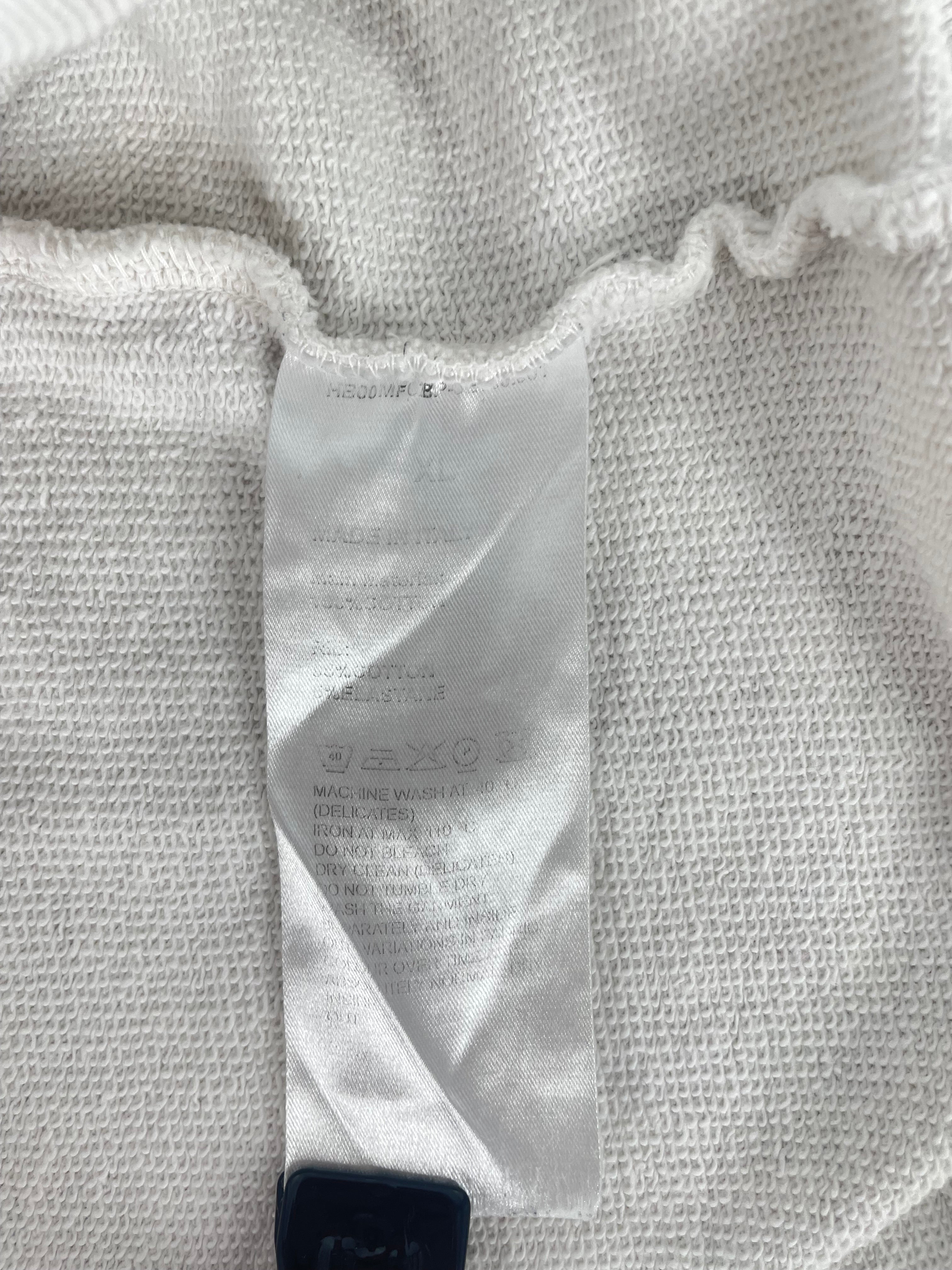HOOD BY AIR./Sweatshirt/XL/Cotton/WHT/WORLD MAP GRAPHIC view 4