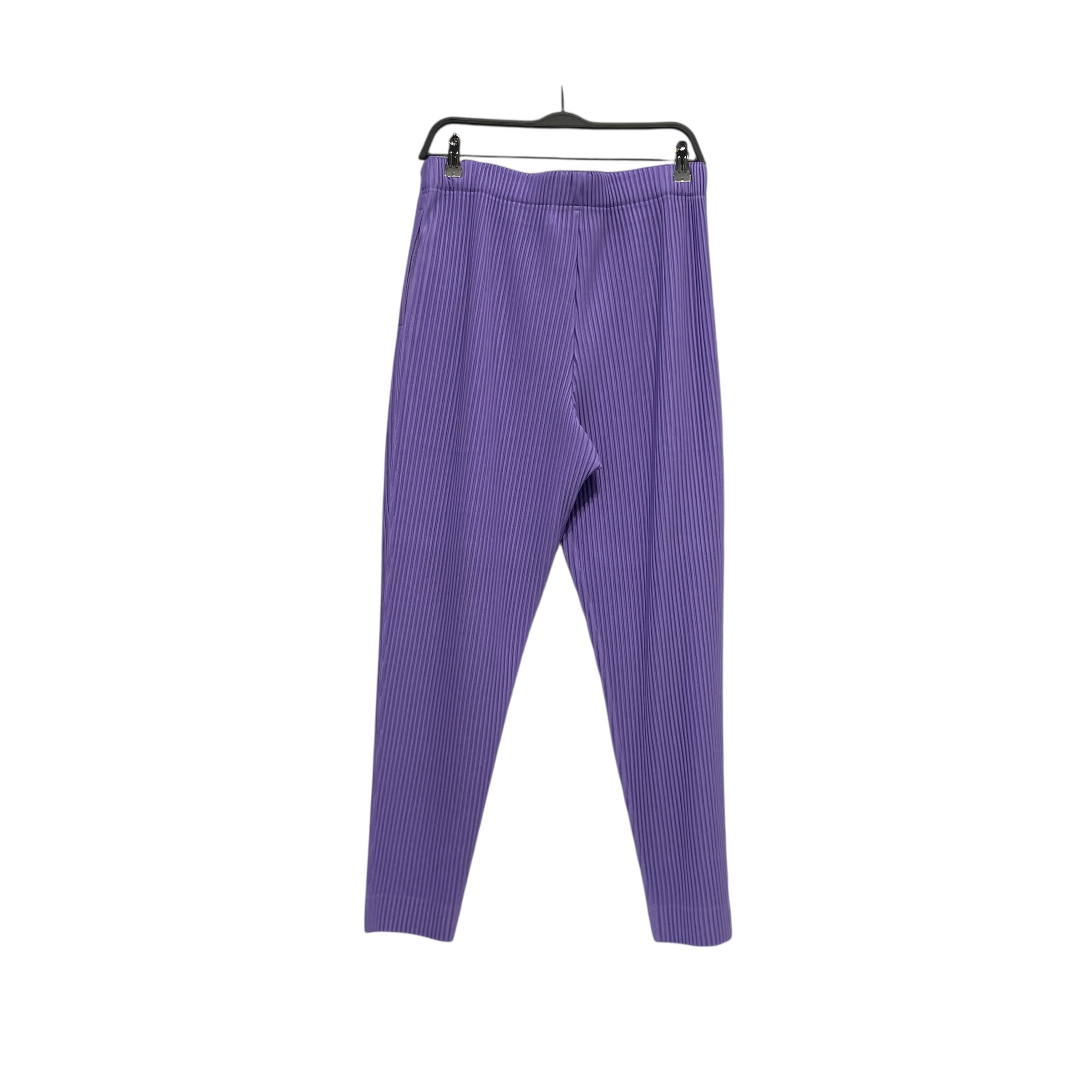 PLEATS PLEASE ISSEY MIYAKE/Straight Pants/3/Polyester/PPL/NWT LILAC view 2