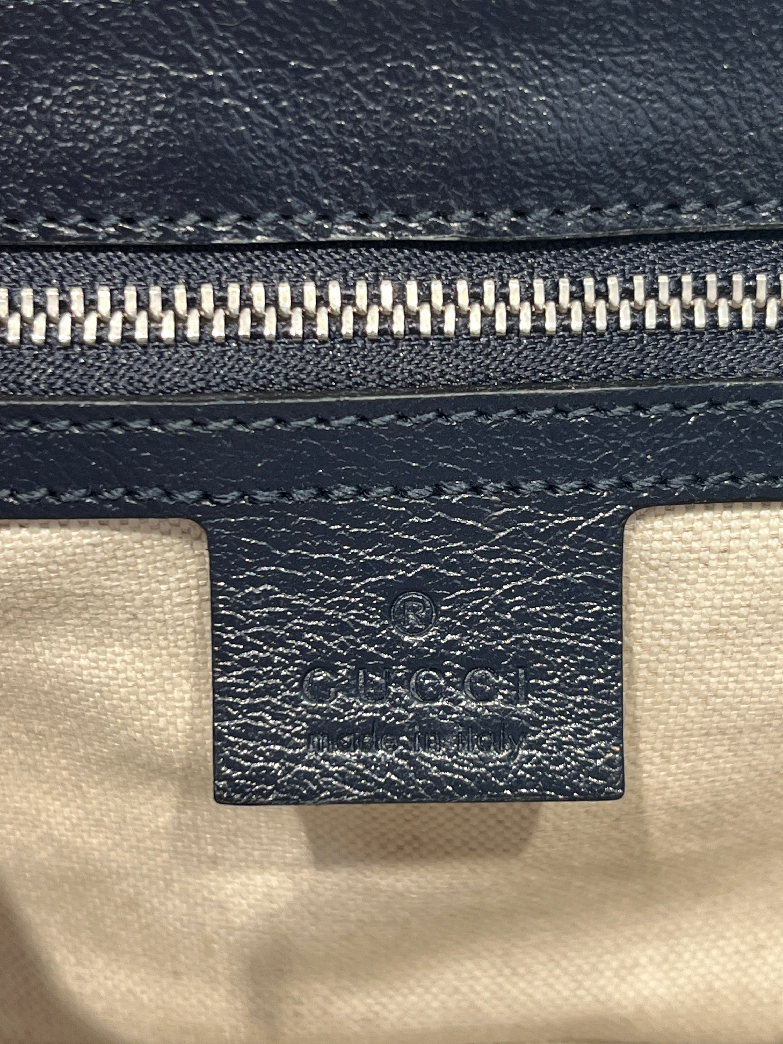 GUCCI/Cross Body Bag/Monogram/Cotton/BLU/443497520981 view 7