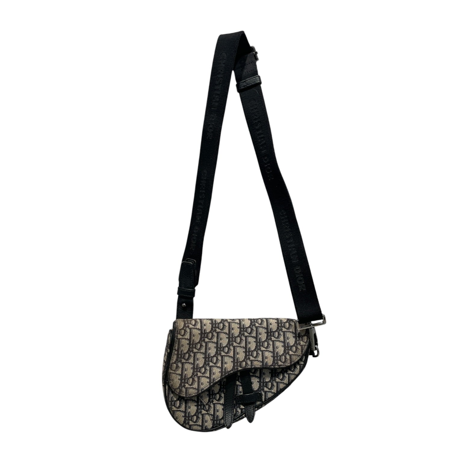 Christian Dior/Cross Body Bag/MLT/Oblique Jacquard Saddle view 1