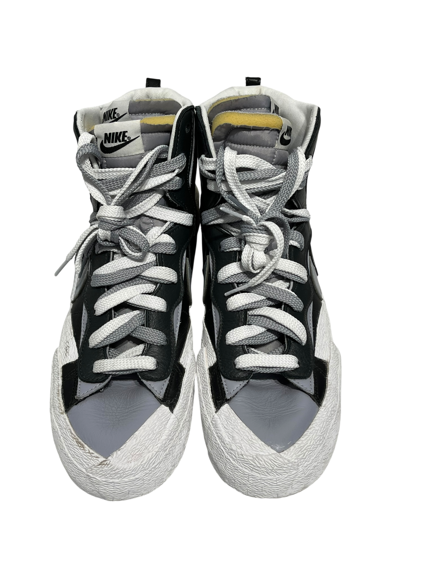 NIKE/Sacai/Low-Sneakers/US 12/Border/Leather/GRY/BV0072-002 view 5