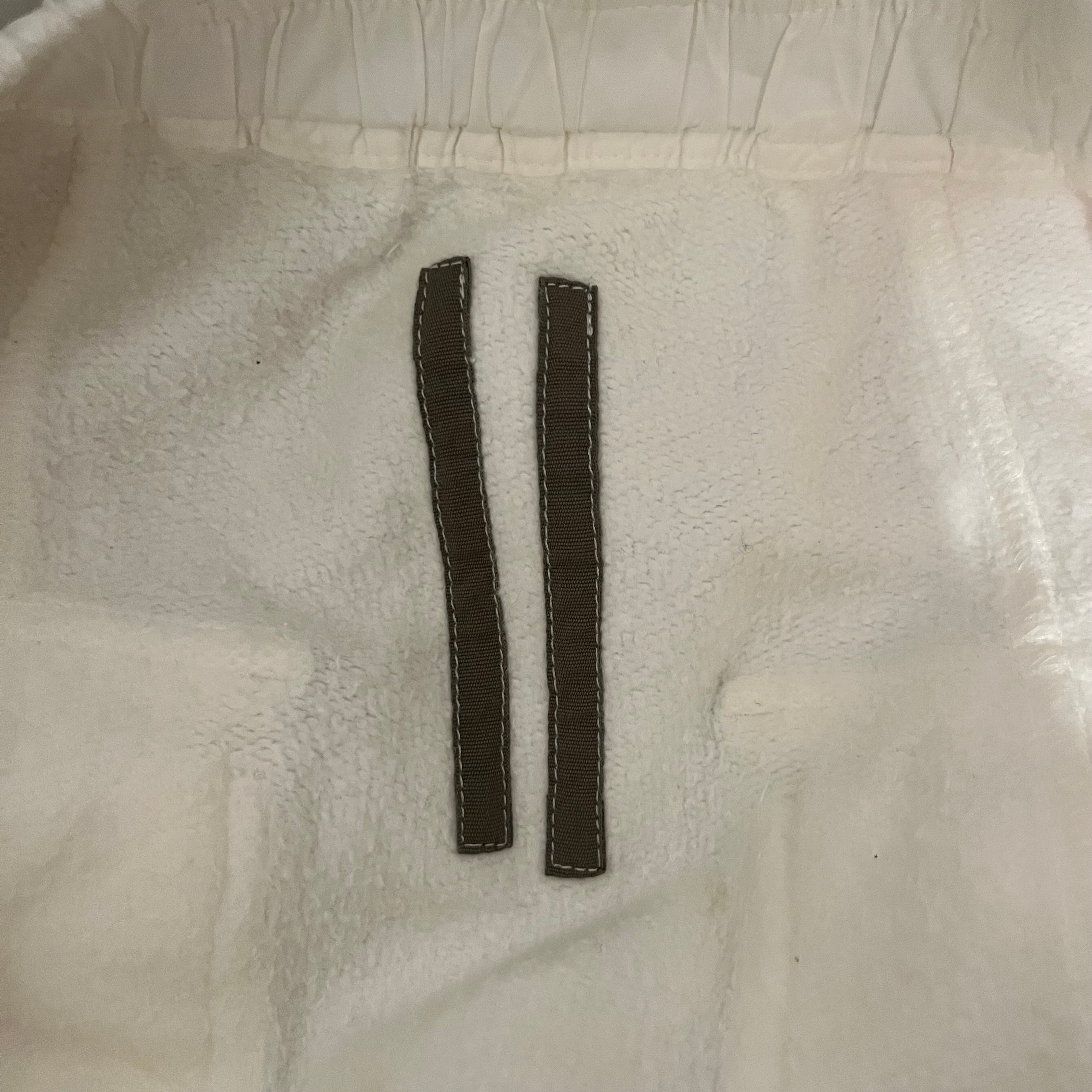 RICK OWENS DRKSHDW/Shorts/S/Cotton/WHT/sweat pod shorts view 5
