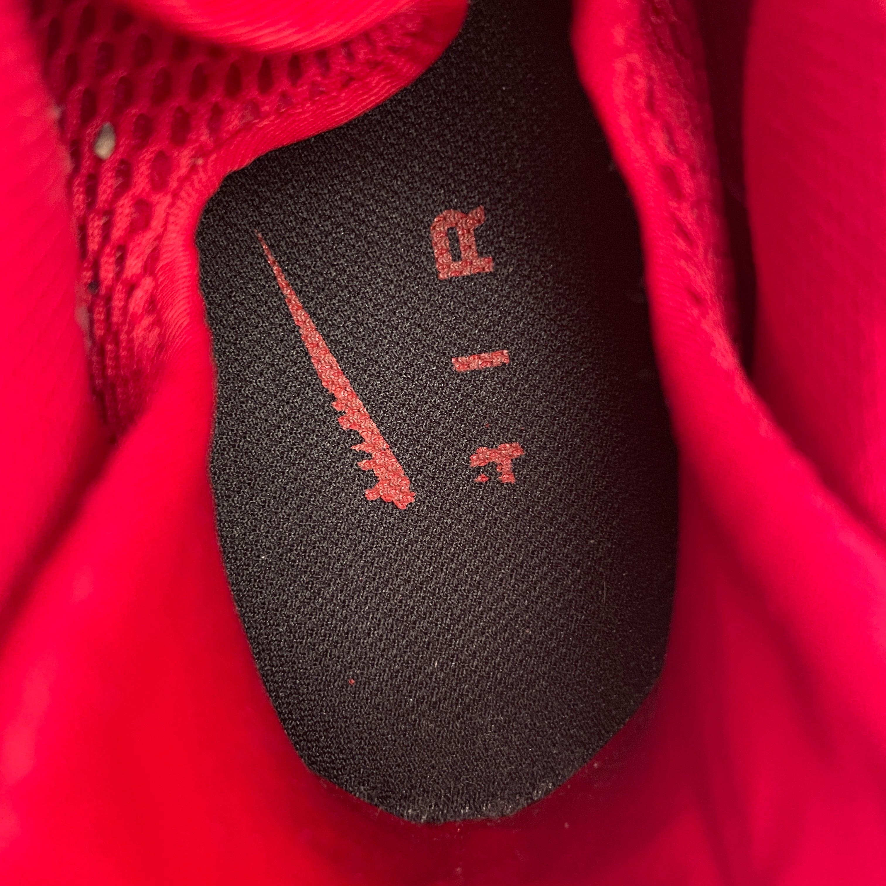 NIKE/Hi-Sneakers/US 10/RED/FOAMPOSITIE PRO view 3