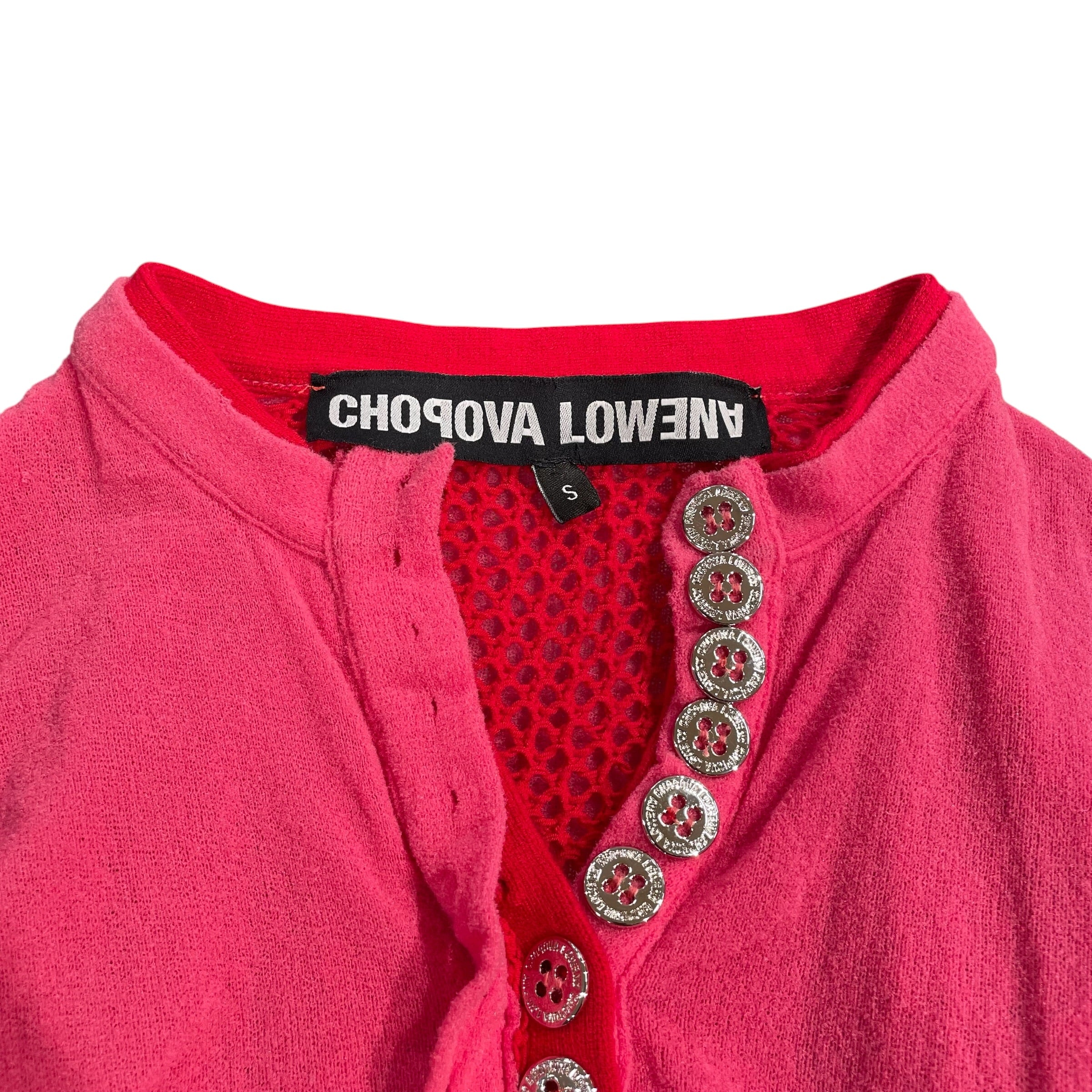 CHOPOVA LOWENA/LS Blouse/S/PNK/ view 3