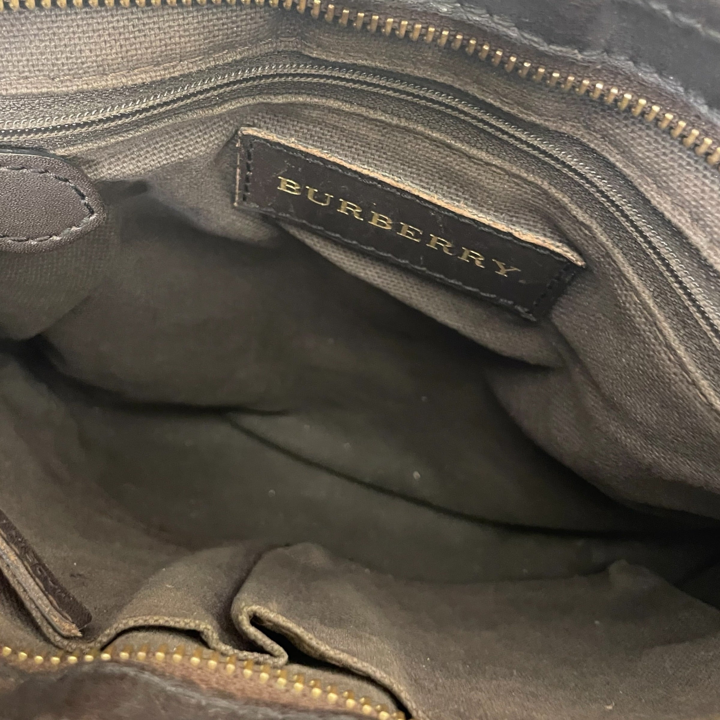 BURBERRY/Cross Body Bag/Gingham Check/Leather/MLT/Haymarket Check Harthan view 3