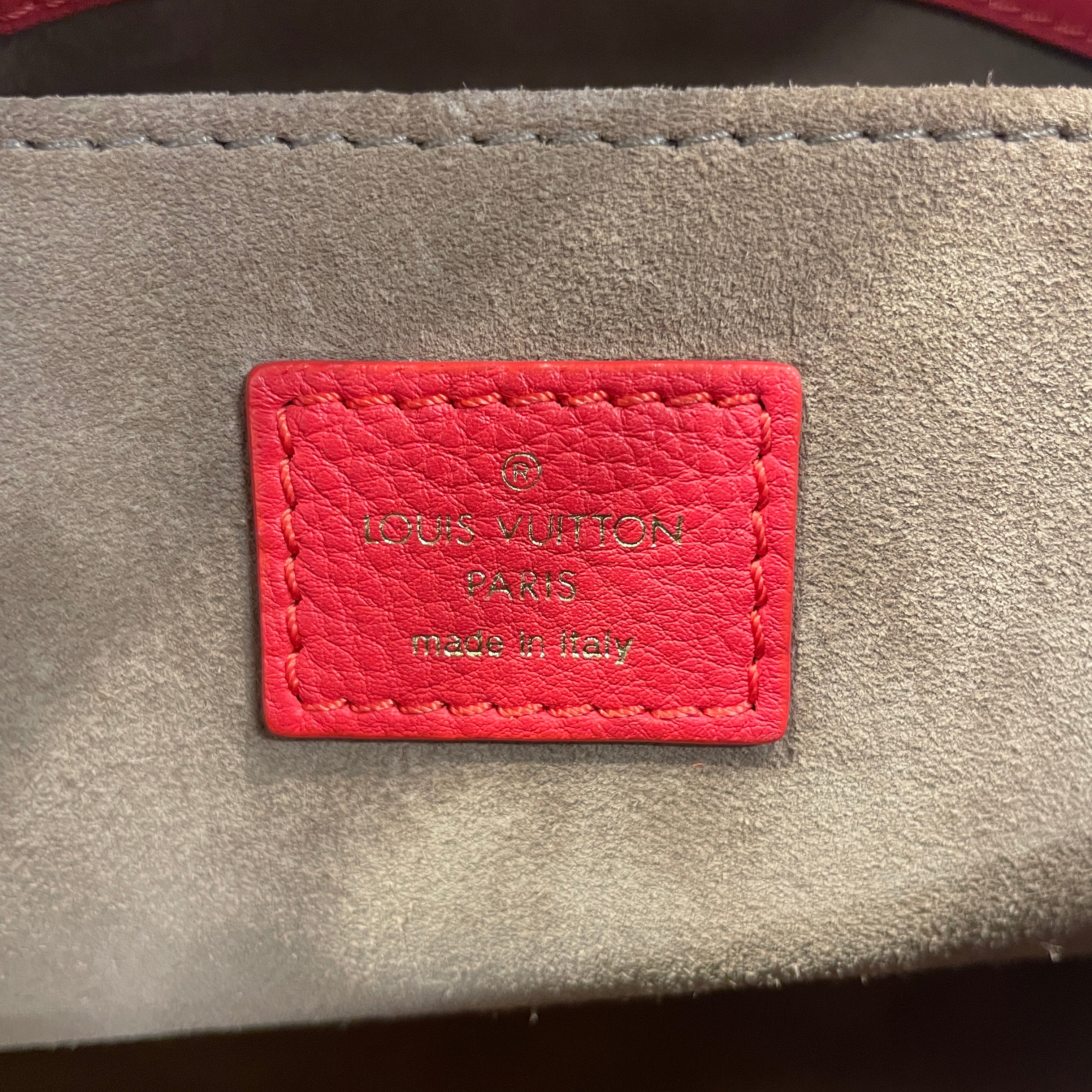 LOUIS VUITTON/Bag/Leather/RED/MULTI STRAP view 4