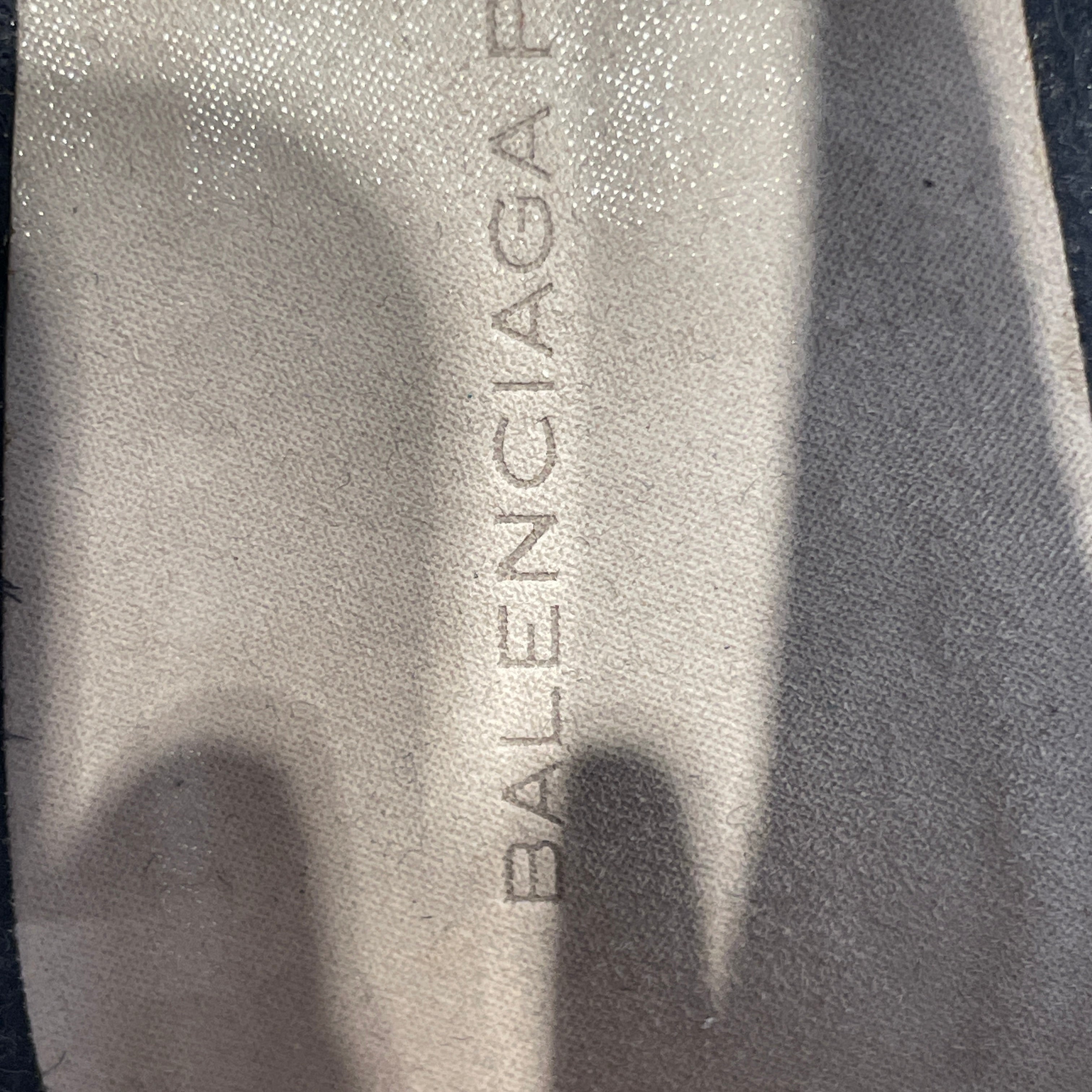 BALENCIAGA/Heels/EU 36.5/Suede/NVY/ view 3