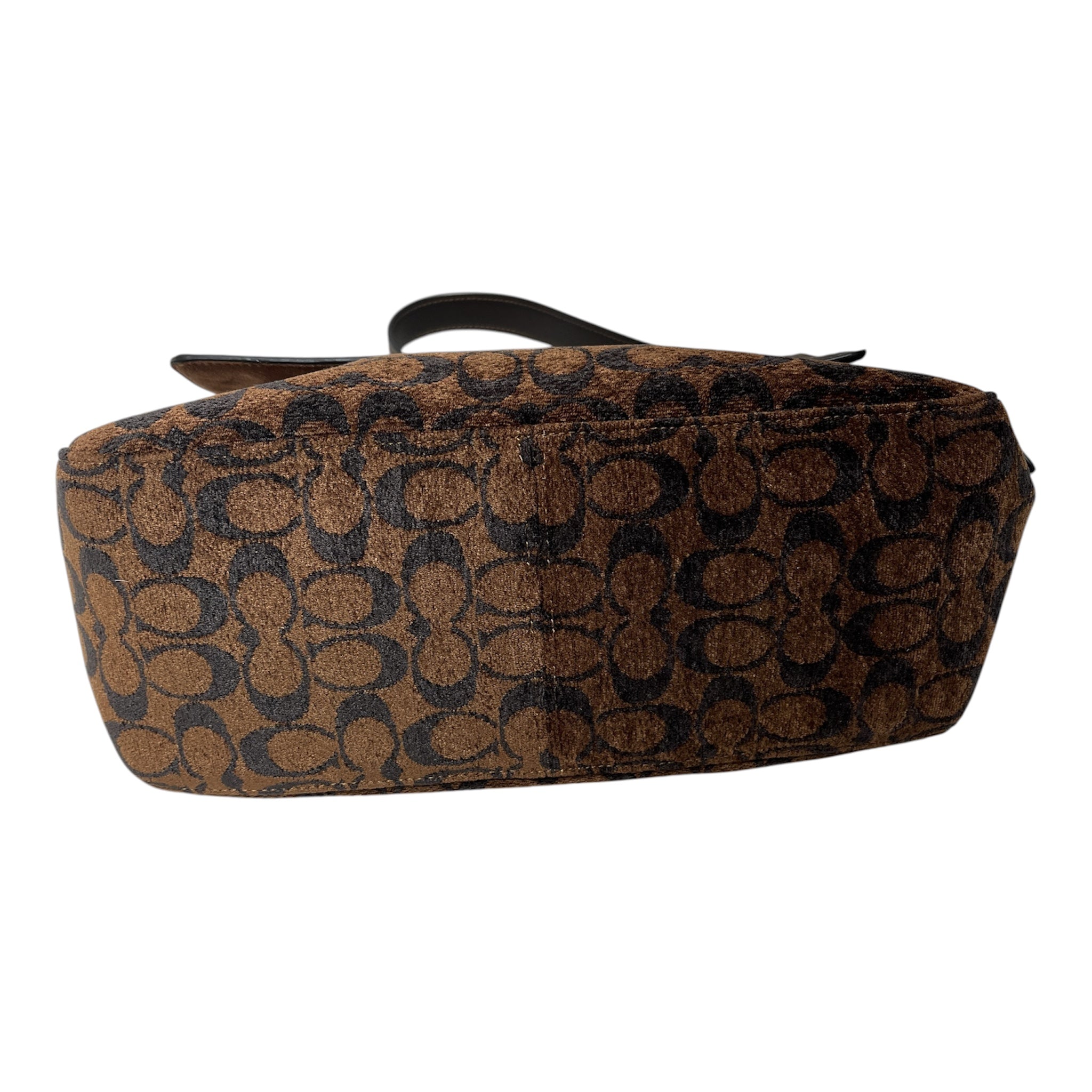 COACH/Hand Bag/Monogram/BRW/CHINELLE ETTA FLAP view 3
