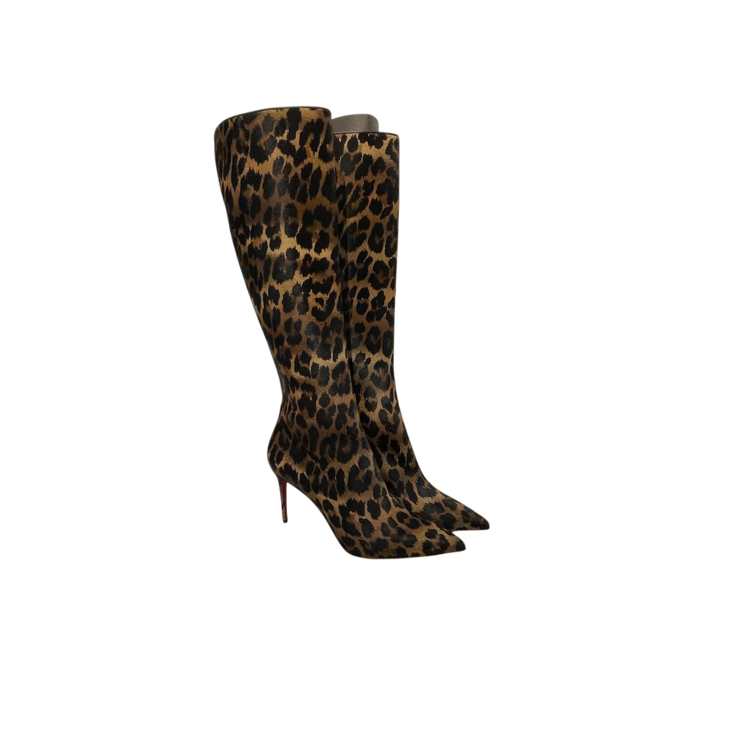 Christian Louboutin/Long Boots/EU 39.5/Animal Pattern/BRW/Kate Botta Ponyhair view 1