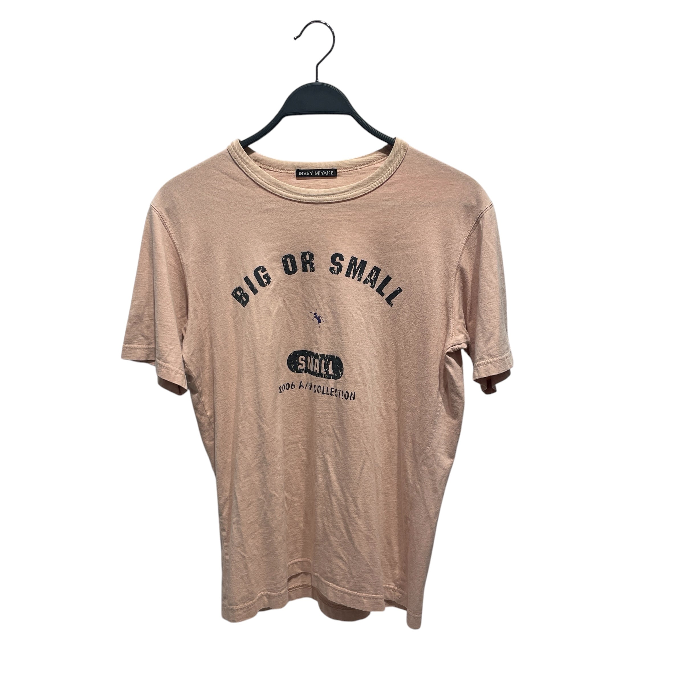 ISSEY MIYAKE/T-Shirt/M/Cotton/BEG/ view 1