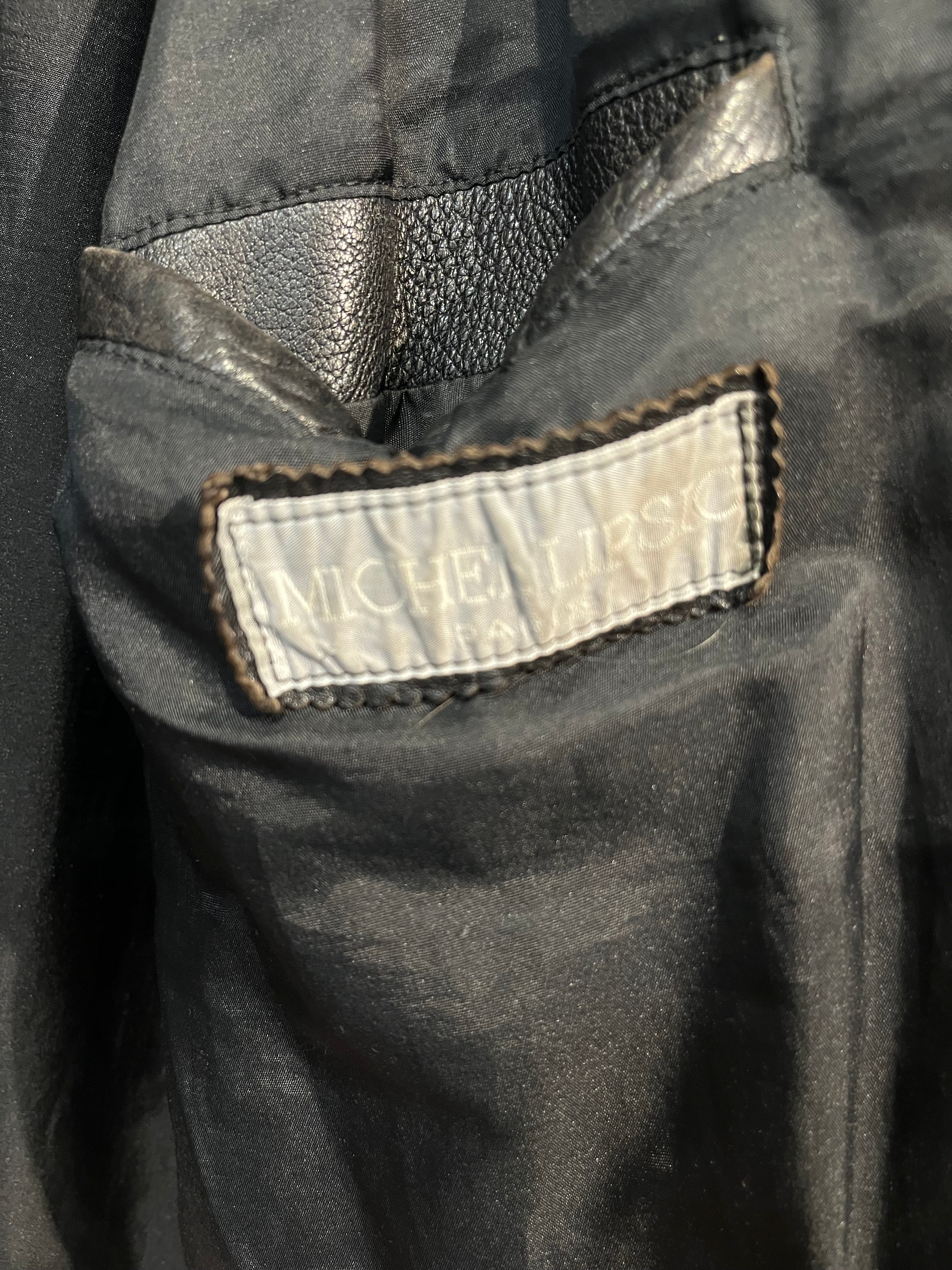 Vintage/Leather Jkt/Leather/BLK/LEATHER WITH SUEDE POCKETS view 3