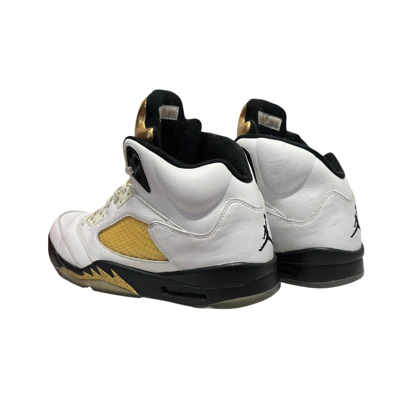 NIKE/Hi-Sneakers/US 13/Leather/WHT/JORDAN 5 OLYMPICS