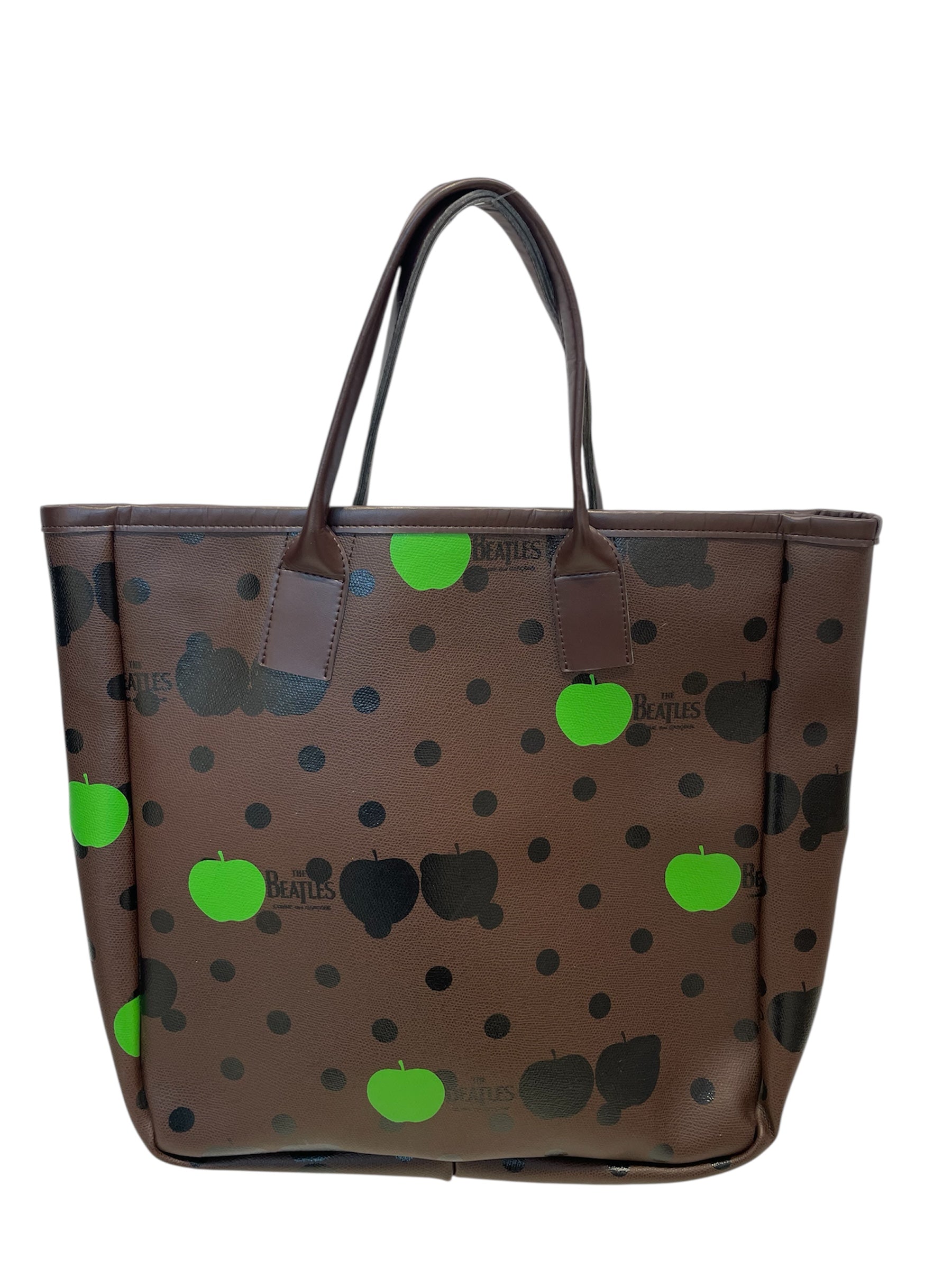THE BEATLES COMME des GARCONS/Bag/All Over Print/Leather/BRW/ view 1