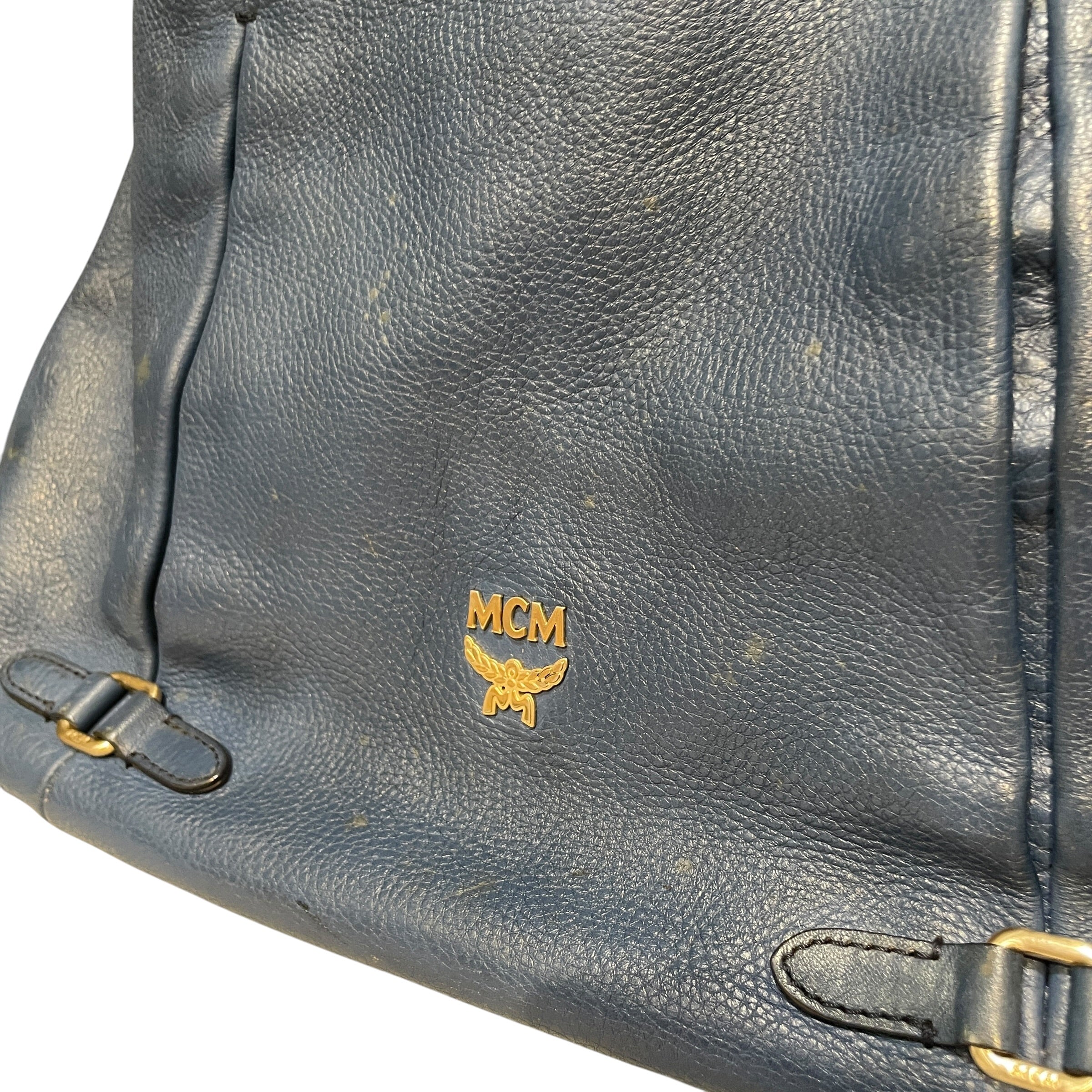 MCM/Bag/Leather/BLU/Hobo Shoulder Bag view 5