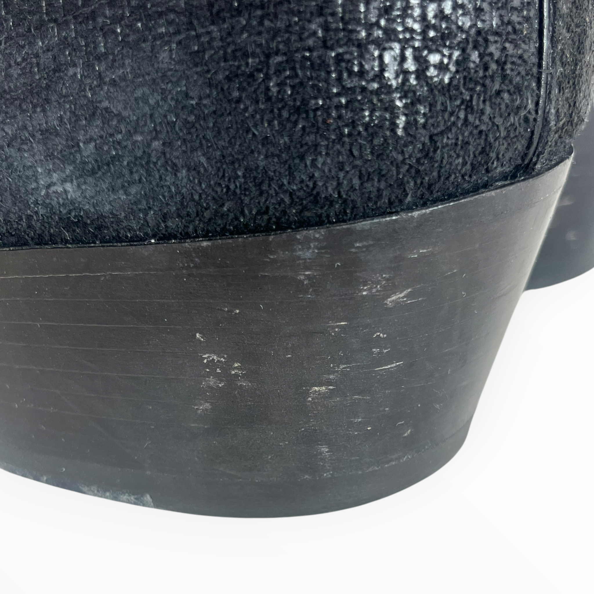 YVES SAINT LAURENT/Chelsea Boots/EU 42.5/Suede/BLK/WYATT CHELSEA BOOTS view 7