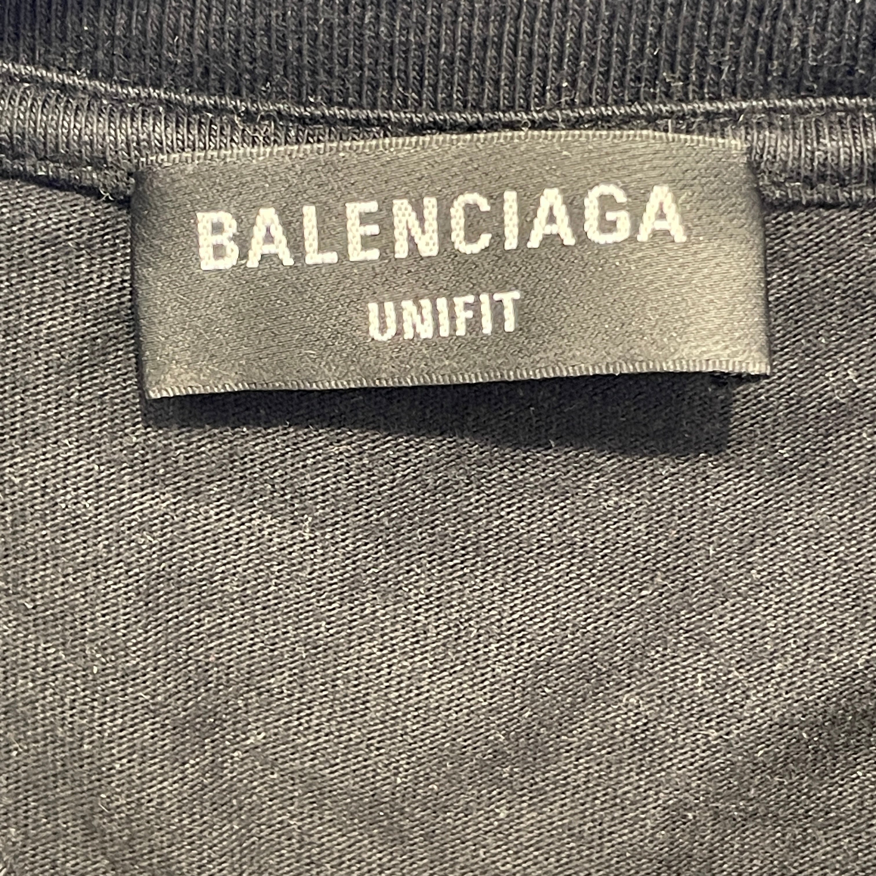 BALENCIAGA/T-Shirt/XS/Cotton/BLK/Graphic/playstation 2020 view 3