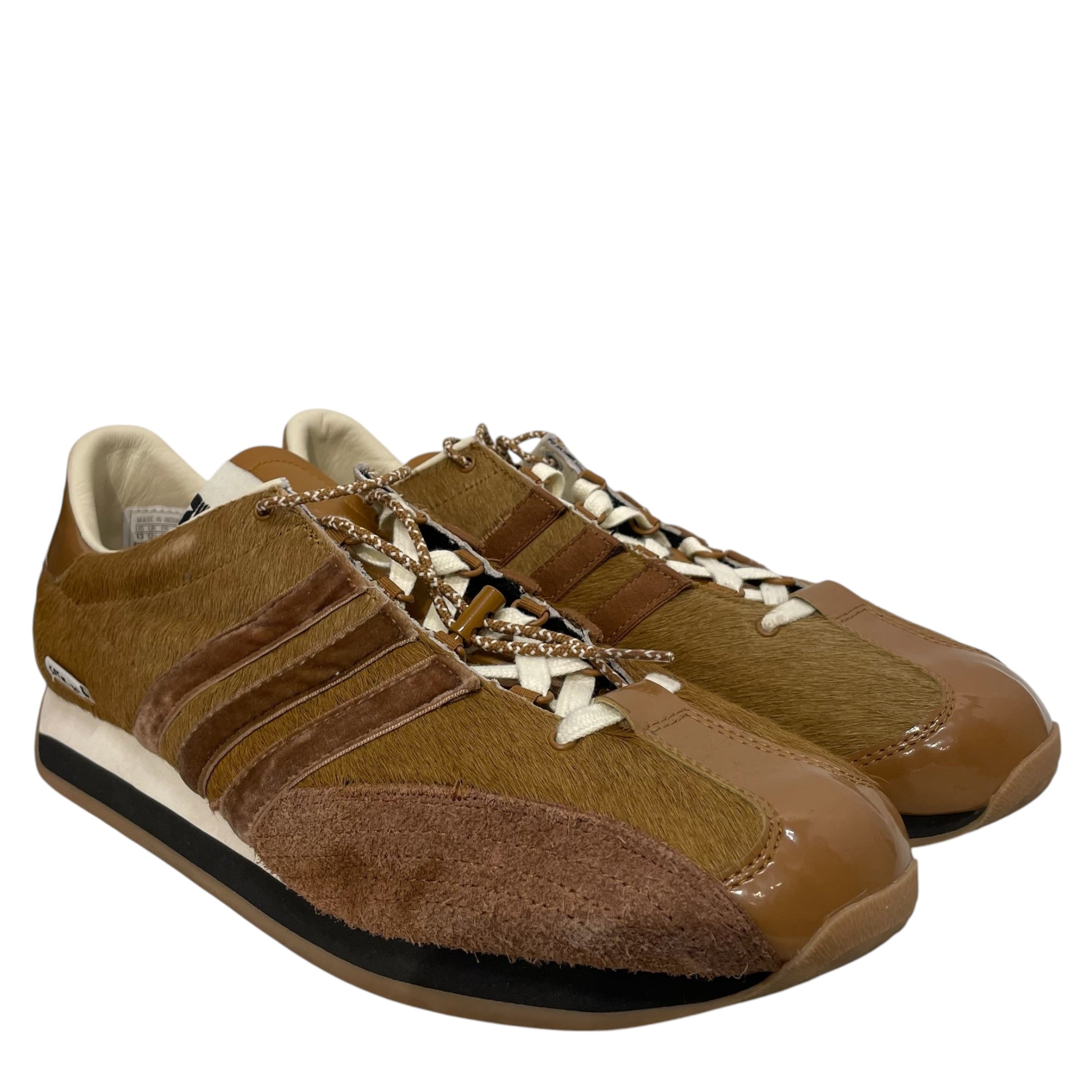 adidas/SONG FOR THE MUTE/Low-Sneakers/US 13/Fake Fur/GLD/SFTM BRONZE view 1