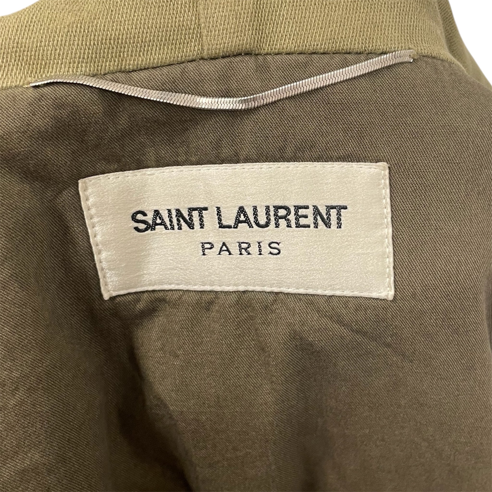 SAINT LAURENT/Coat/52/Wool/GRN/CAPE JACKET view 5