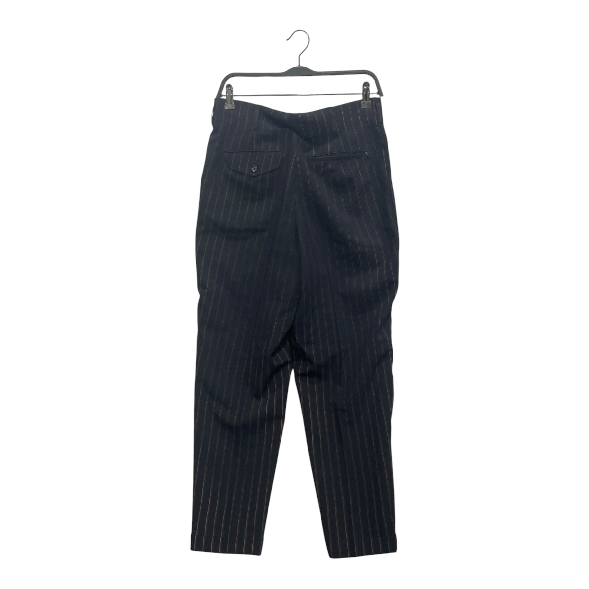 COMME des GARCONS/Slacks/M/Cotton/NVY/High-waisted/Stripe/CDG HOMME PLUS TROUSER STRIPE view 2