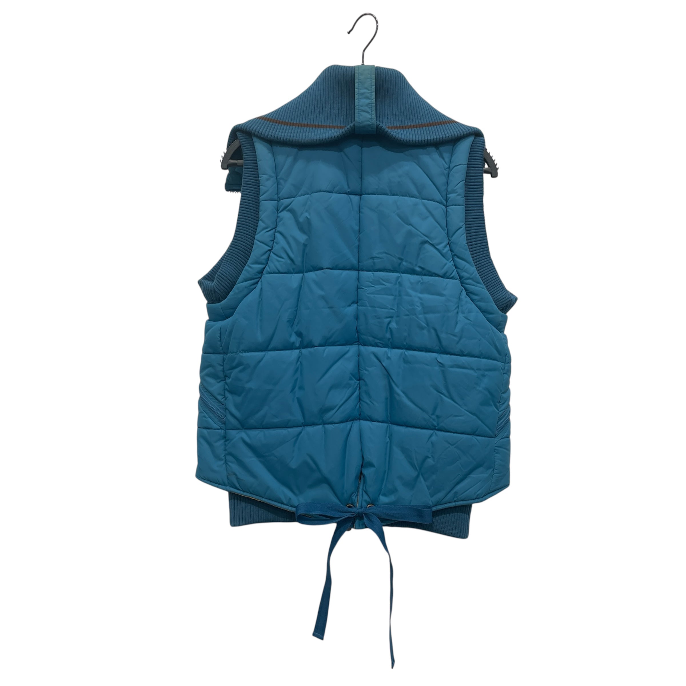 DIESEL/Puffer Vest/M/Nylon/BLU/TURTLENECK SKI VEST view 2