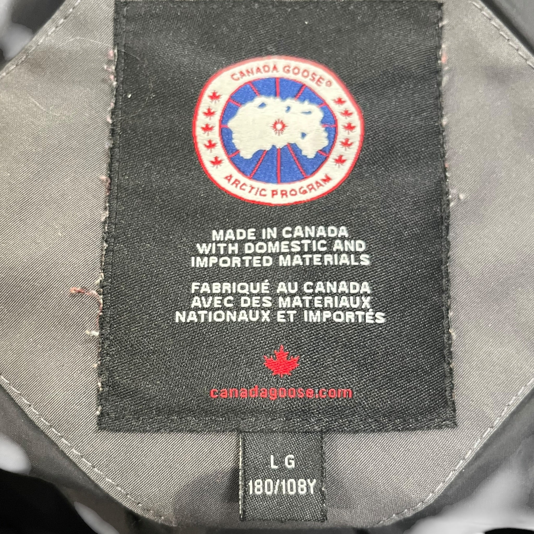 CANADA GOOSE/Mod Parka/L/GRY/Grey Parka view 3