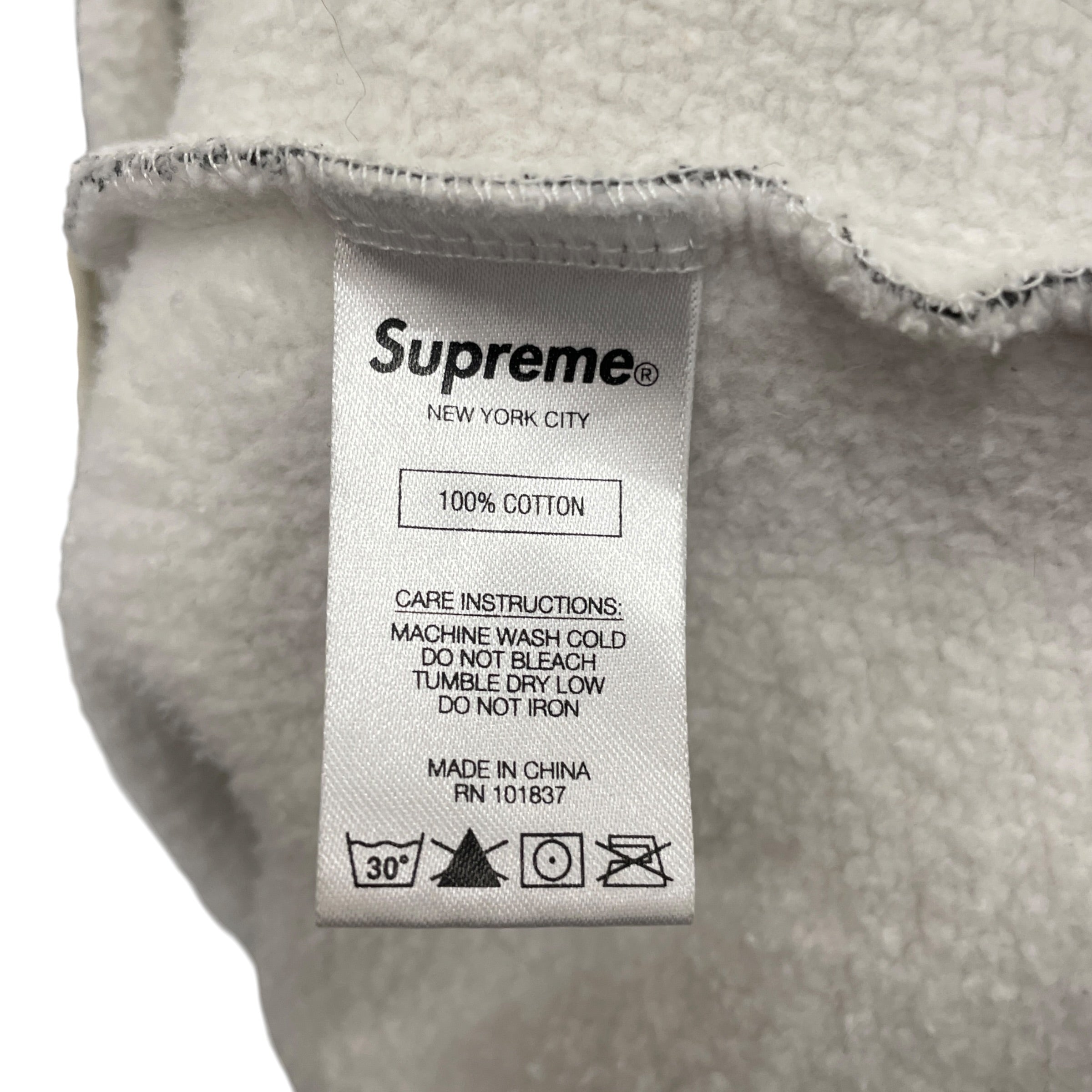 Supreme/YOHJI YAMAMOTO/Hoodie/M/All Over Print/Cotton/WHT/SANCHEETO HOODIE view 4