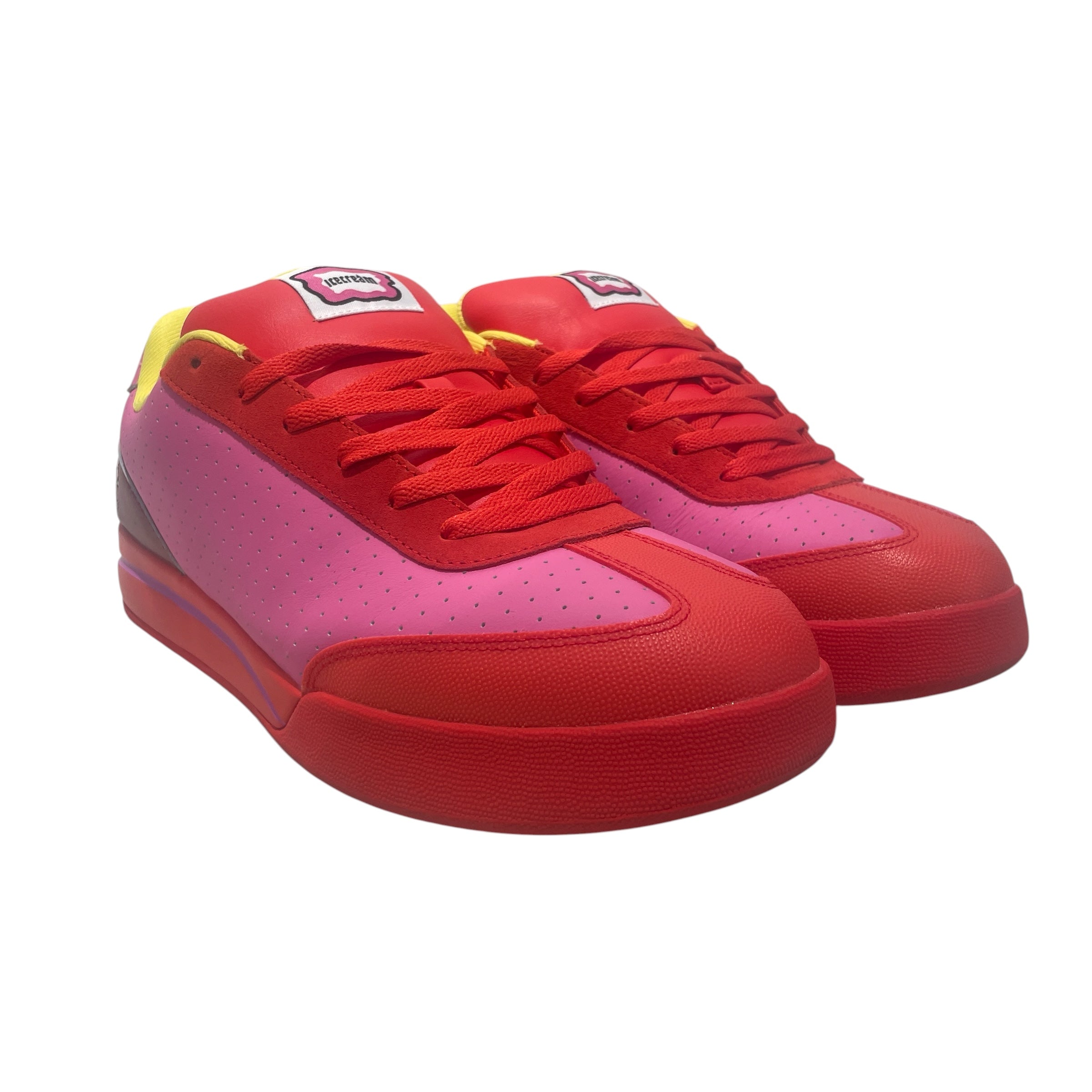 ICE CREAM/Low-Sneakers/US 10/Leather/PNK/ view 1