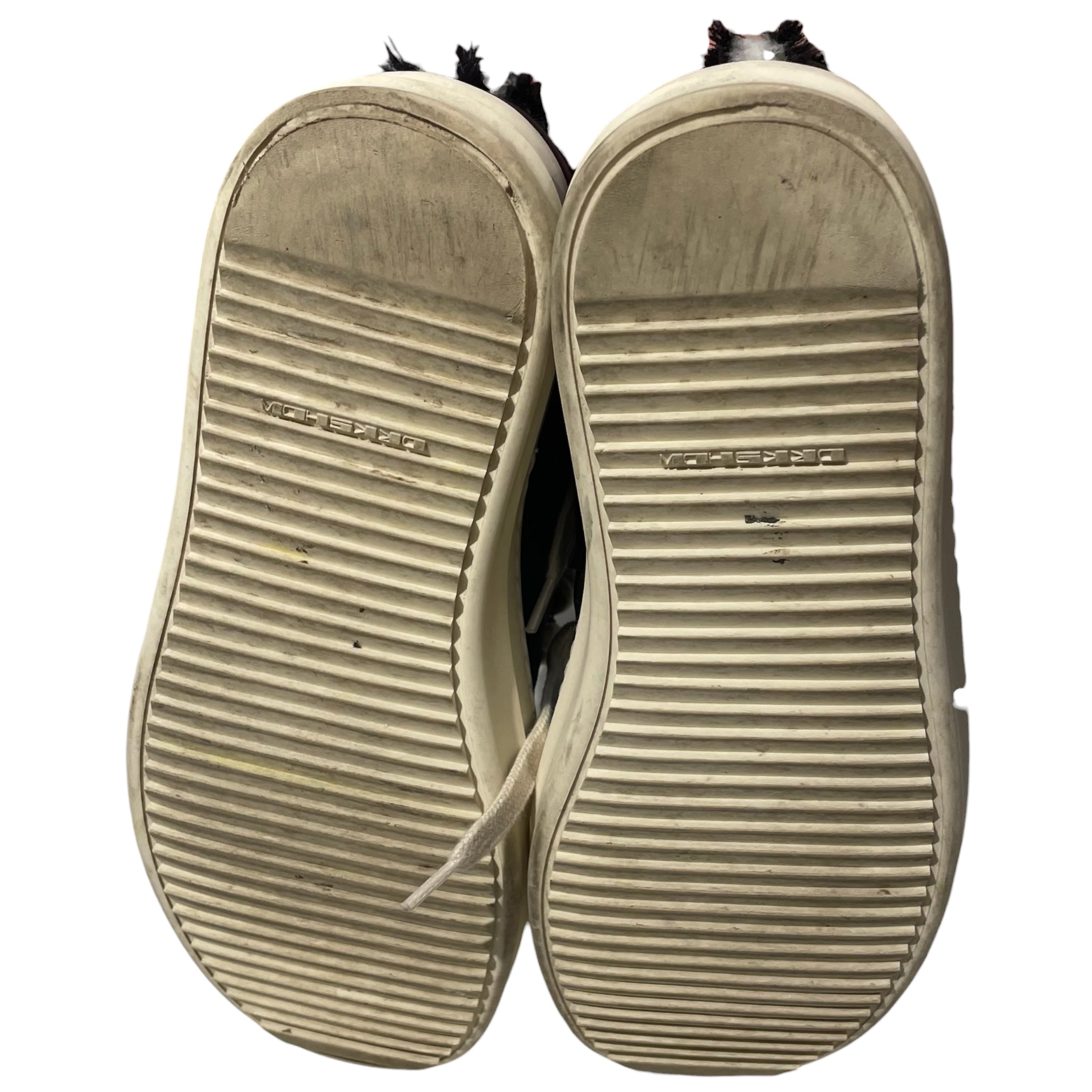 Rick Owens/Low-Sneakers/US 6.5/Cotton/BLK/DS02A3802 view 5