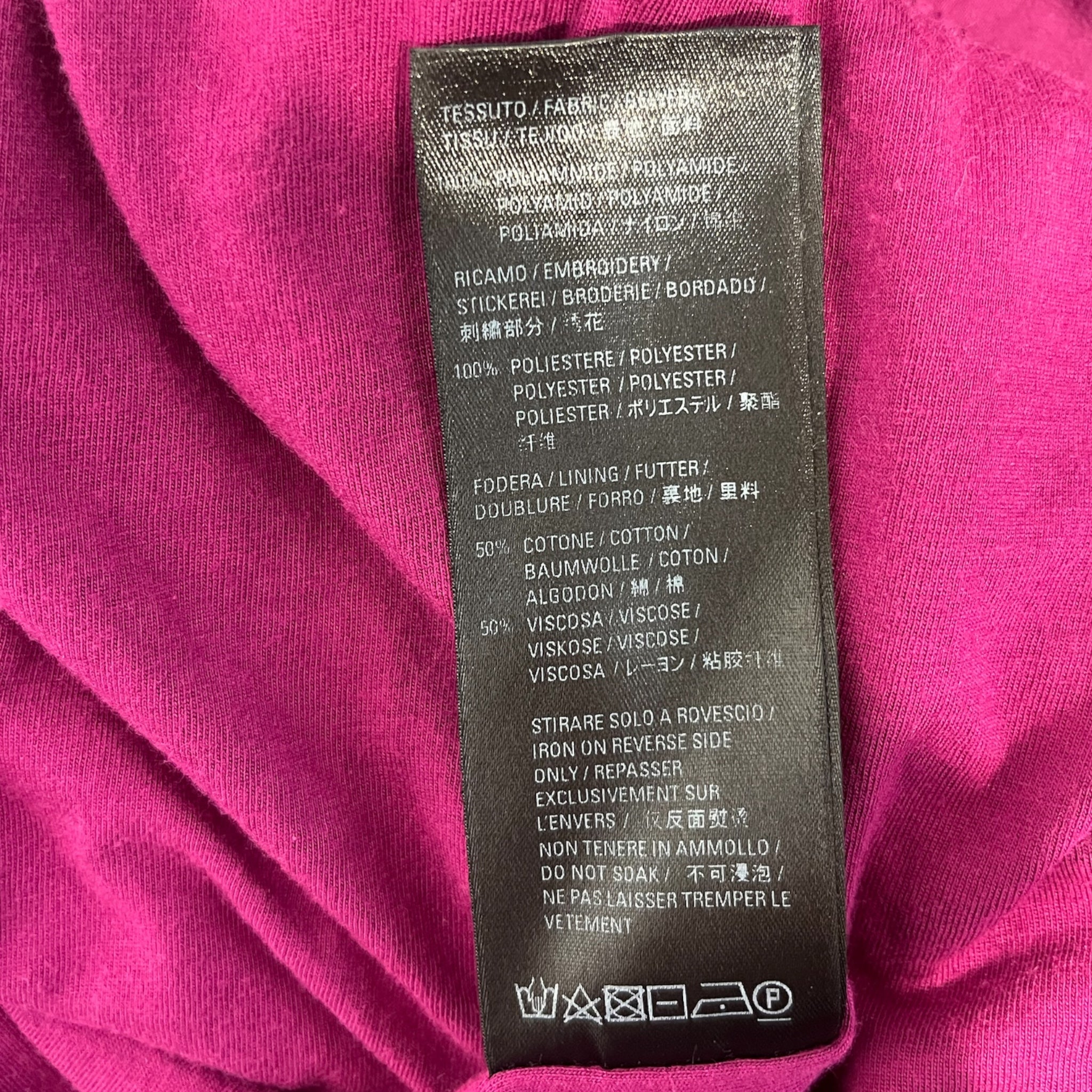 BALENCIAGA/Windbreaker/34/Polyester/PPL/MAGENTA SPORTY B TRACKSUIT view 8