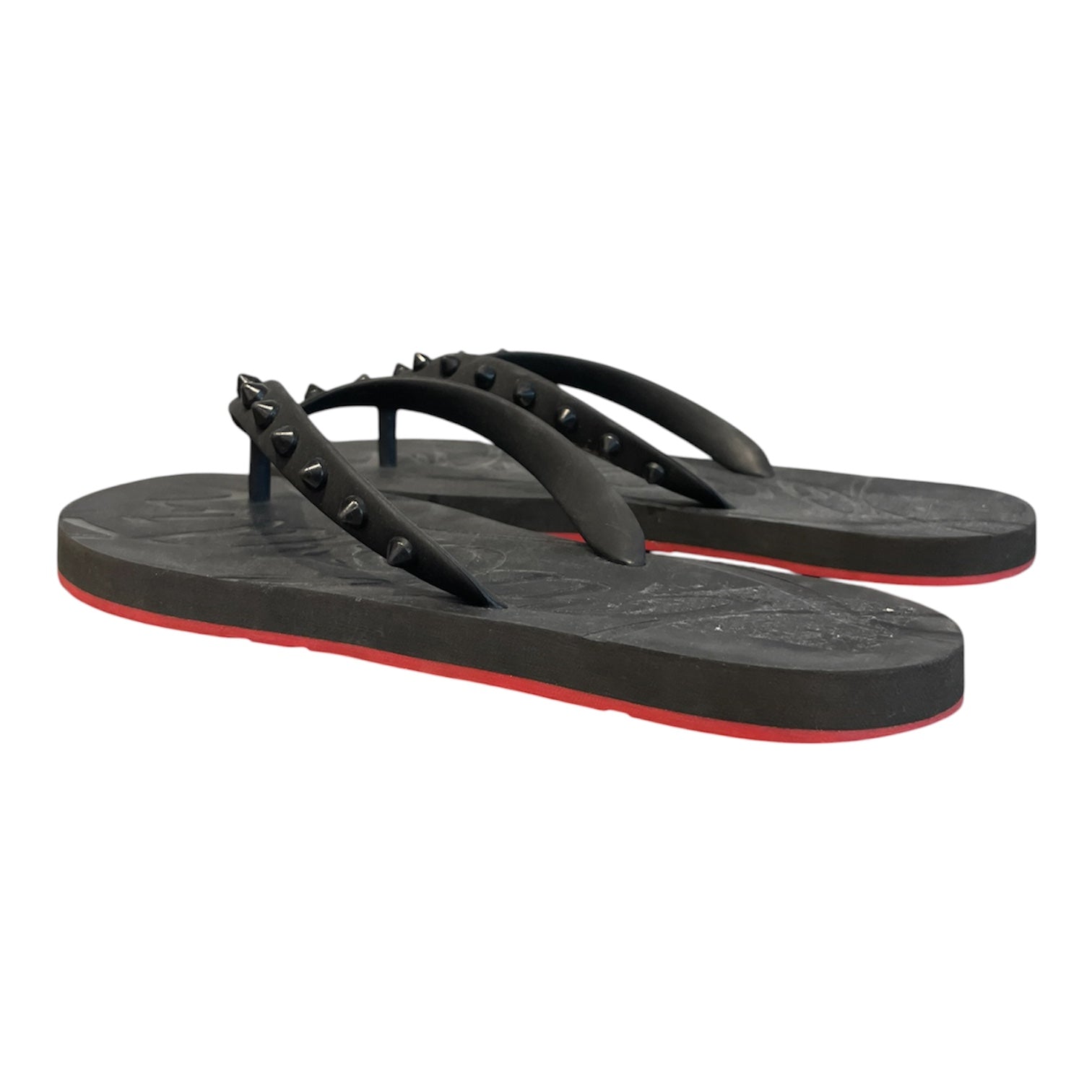Christian Louboutin/Sandals/EU 38/BLK/Black Studs view 2