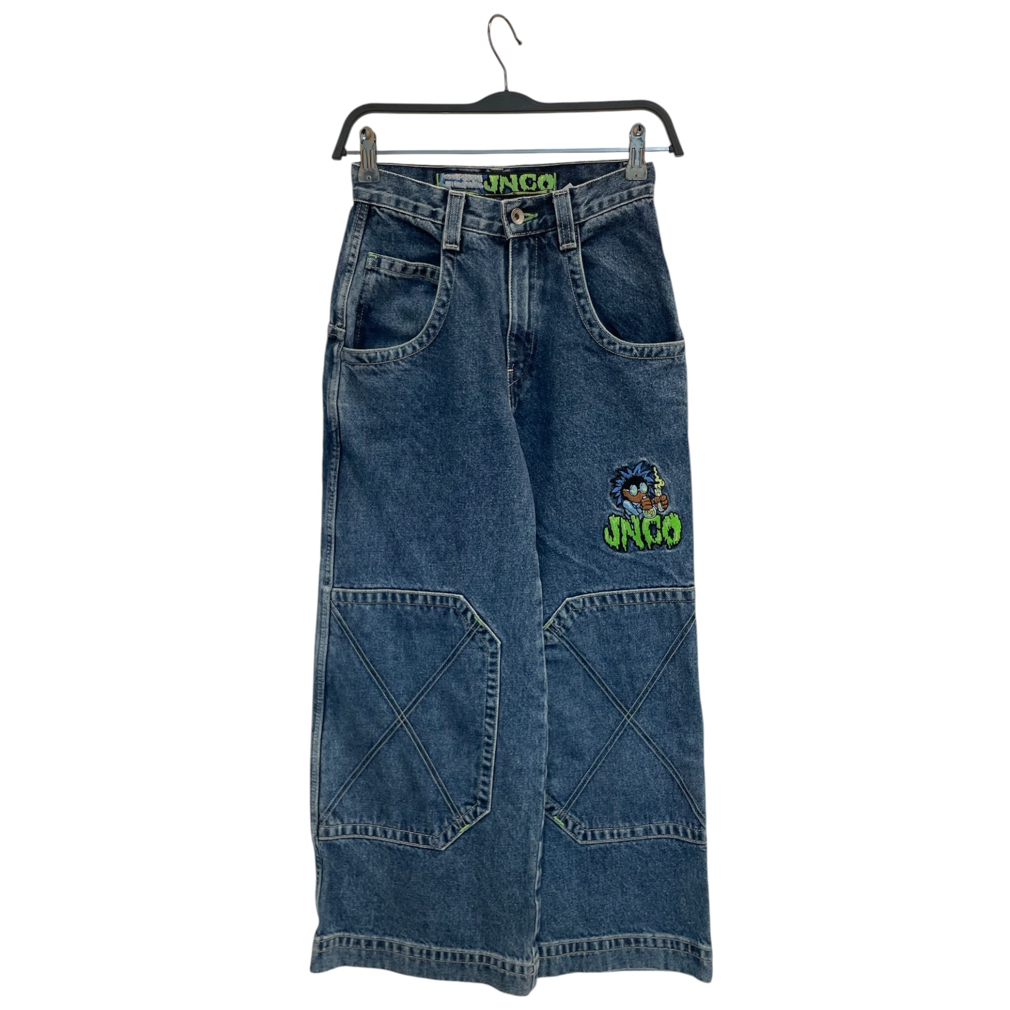 JNCO/Bottoms/10/Denim/BLU/WOLF GANG/LAB KID EMBROIDER view 1