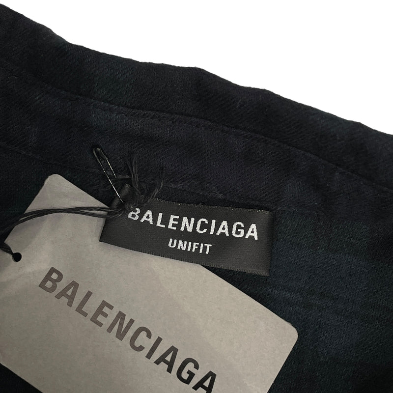 BALENCIAGA/Patched Button Up Knit Sweater/5