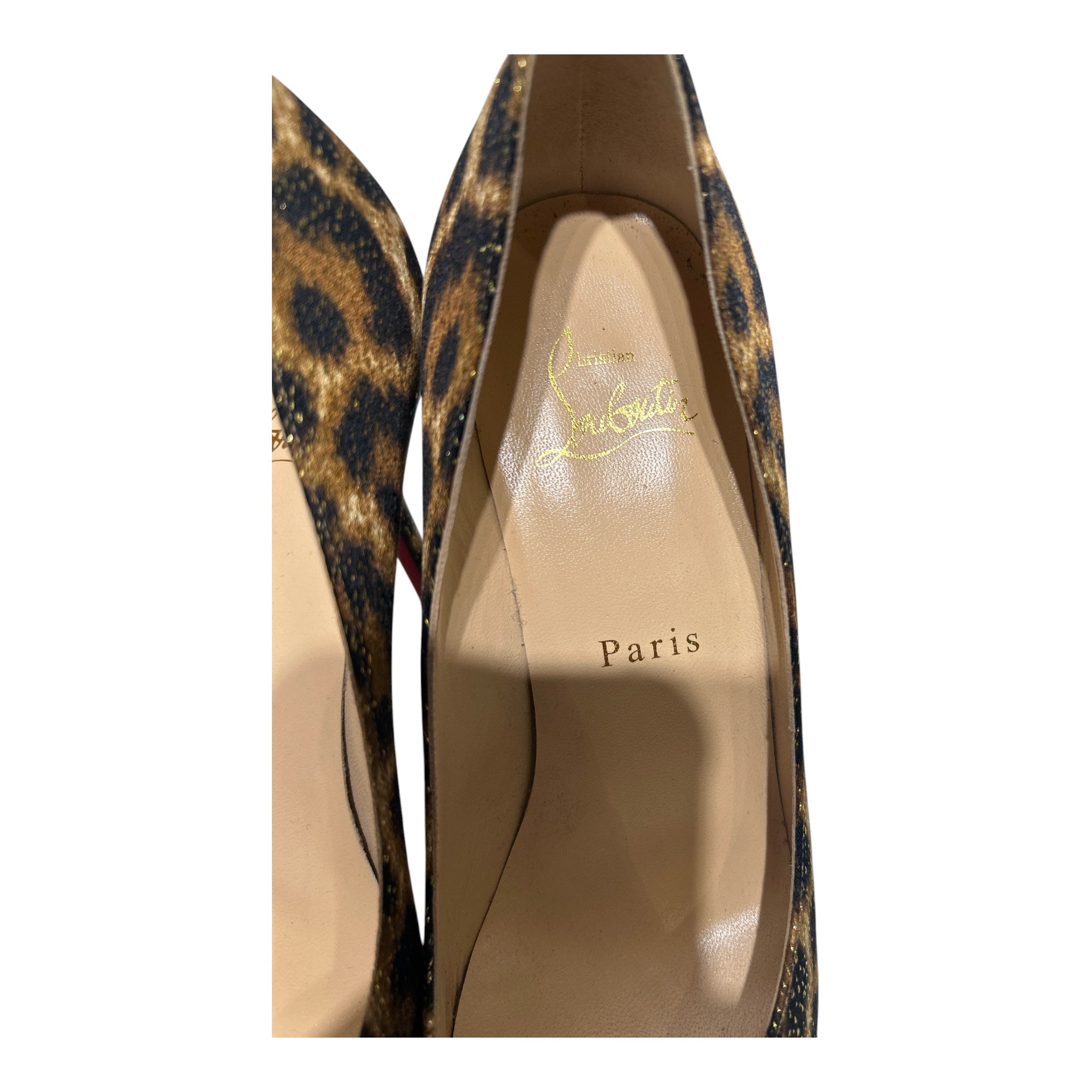 Christian Louboutin/Heels/US 6.5/Leopard/CML/PEEP TOE PLATFORM view 3