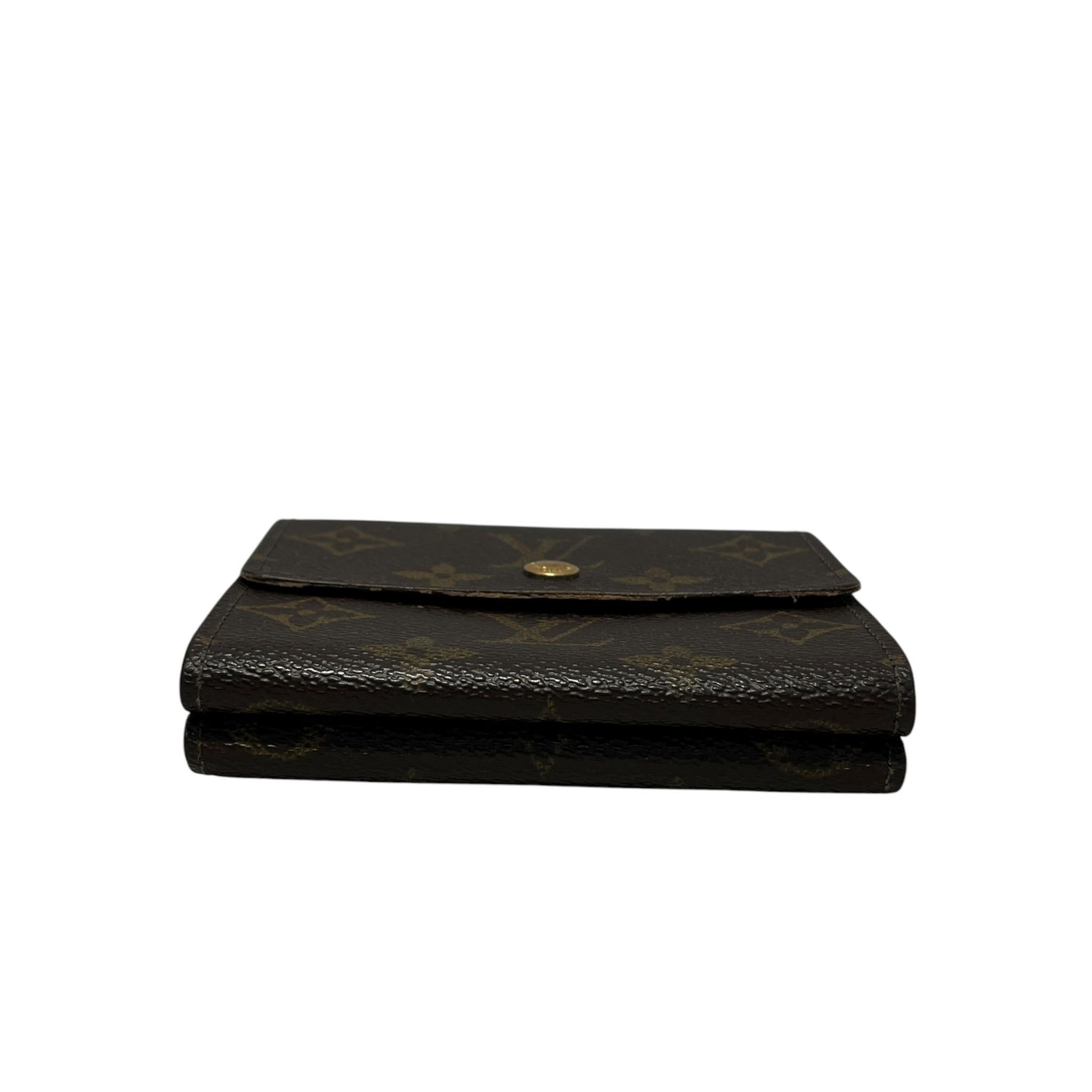 LOUIS VUITTON/Bifold Wallet/Monogram/Leather/BRW/elise wallet view 3