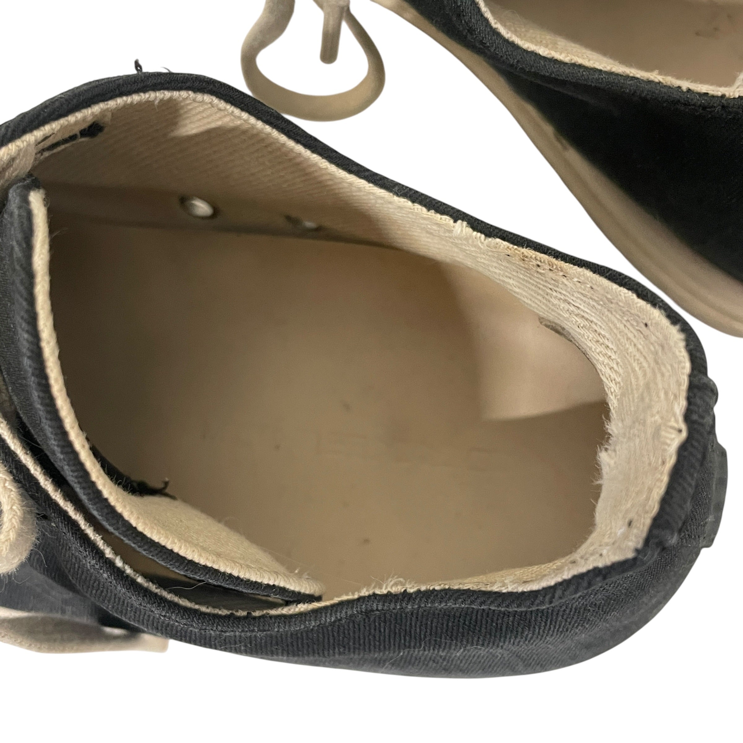 Rick Owens/Low-Sneakers/EU 37/Cotton/BLK/Gradient low top 37 view 3