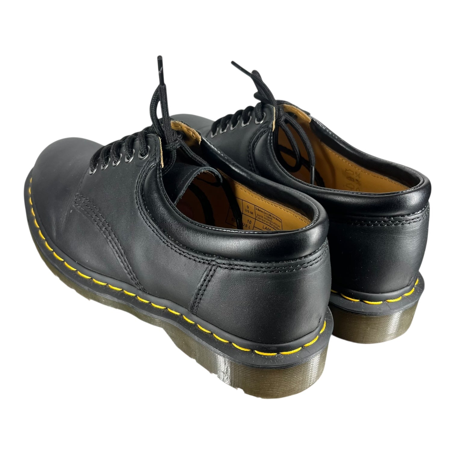 Dr.Martens/Low-Sneakers/US 9/Leather/BLK/NAPPA view 2