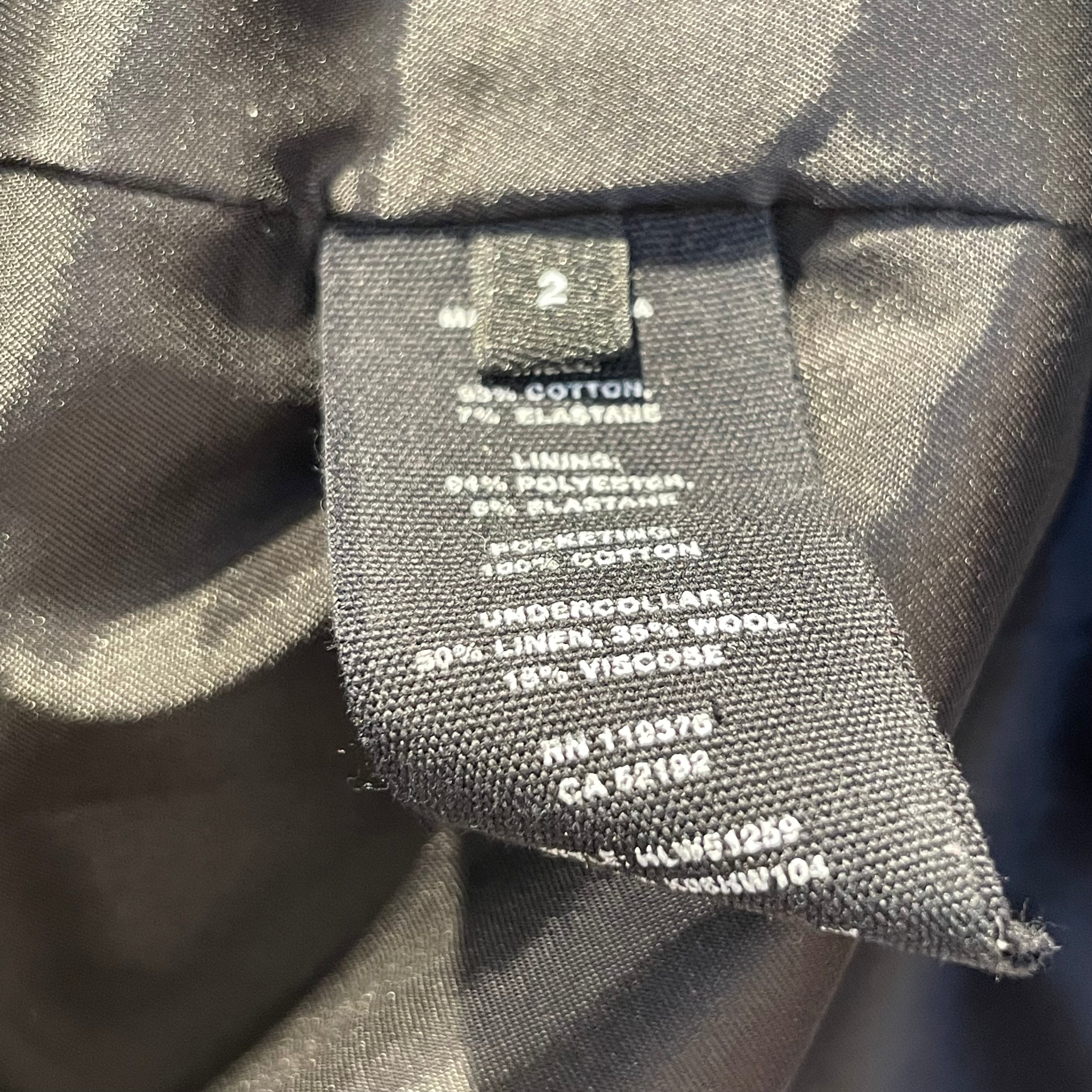 Helmut Lang/Suits/2/Cotton/BLK/blazer/belted view 5