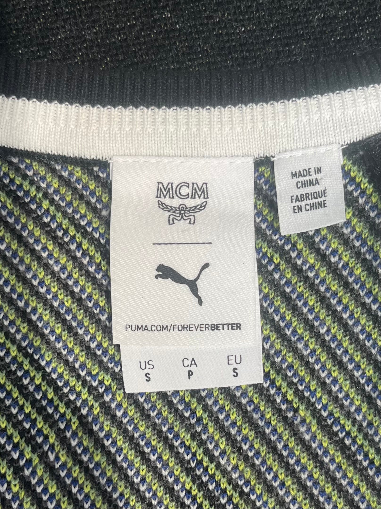 MCM/PUMA/Tank Top/S/Cotton/BLK/MCM PUMA EMBROIDERY TANK TOP view 3