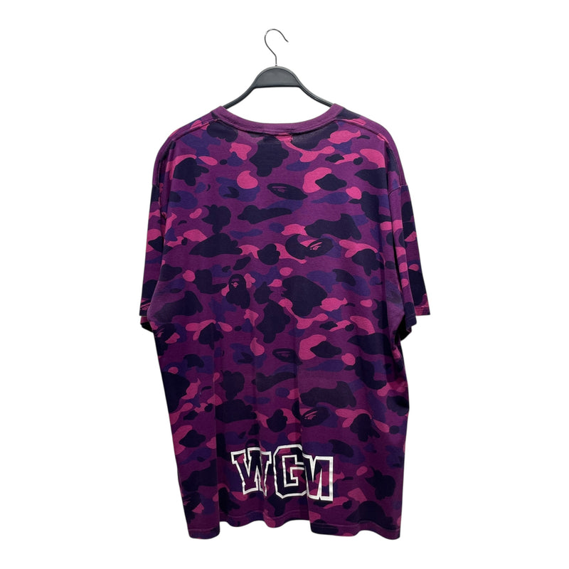 A BATHING APE/T-Shirt/XXXL/Cotton/PPL/Camouflage/