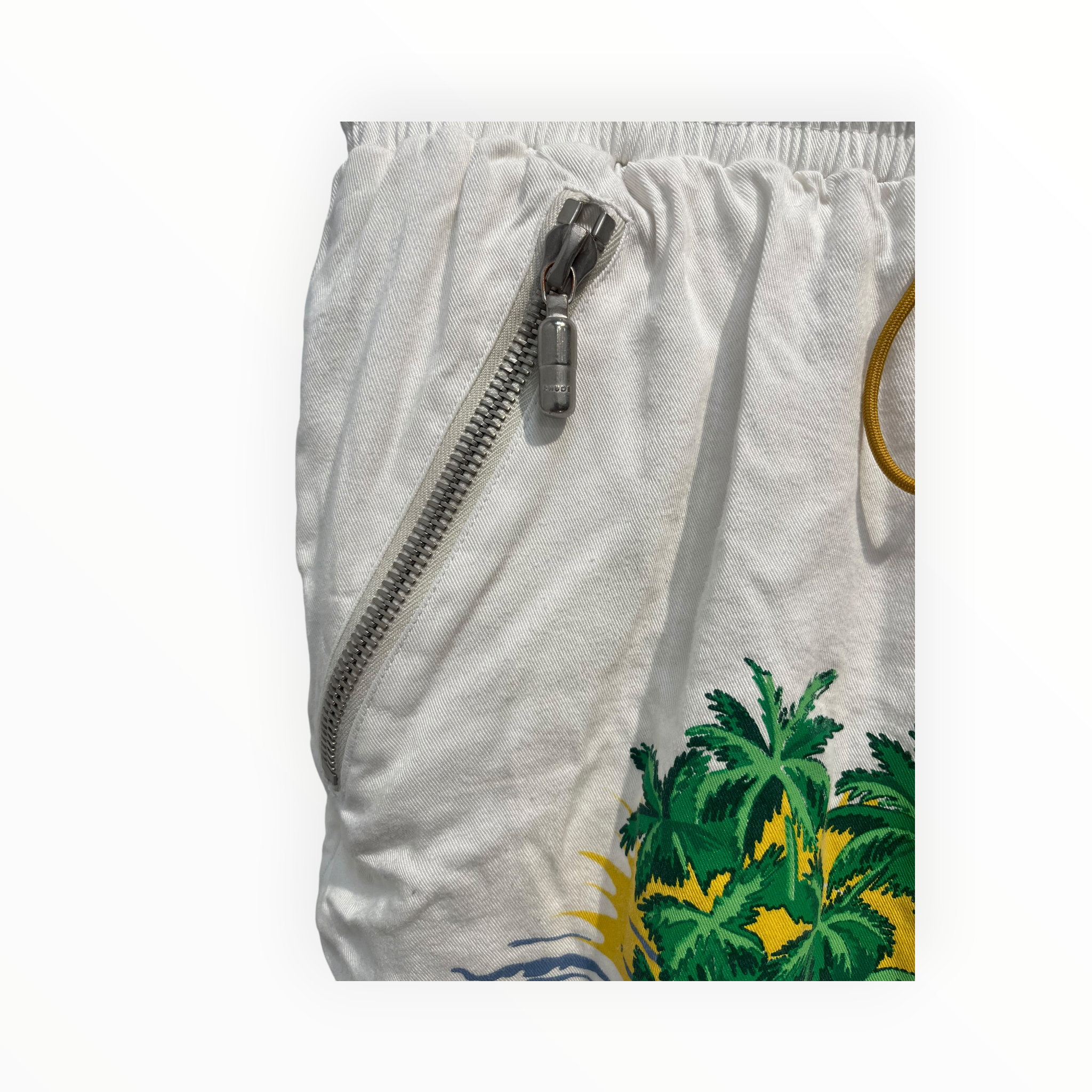 RHUDE/Shorts/M/Cotton/WHT/BEACH SCENE LEGS view 5