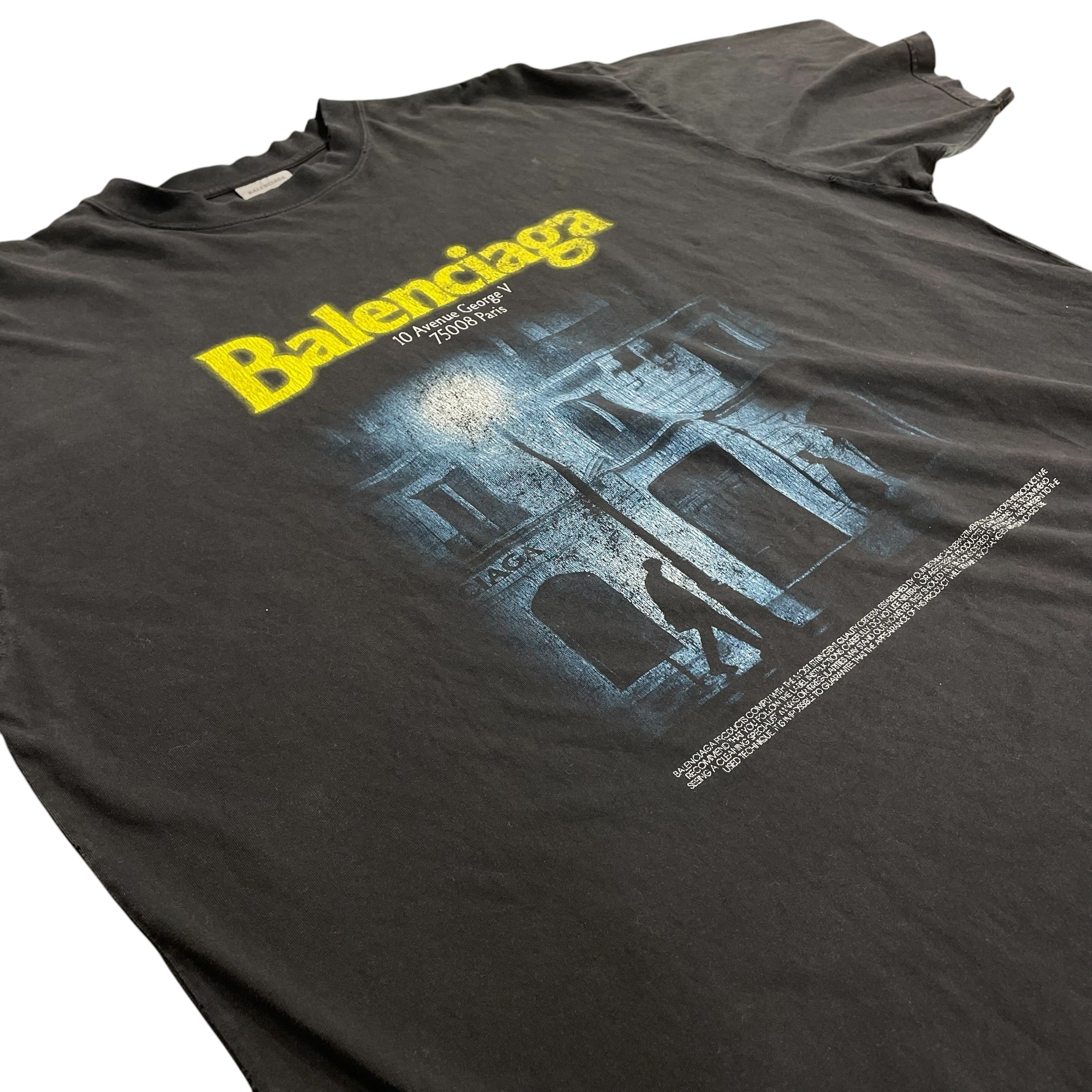BALENCIAGA/T-Shirt/XXL/Cotton/BLK/ view 5