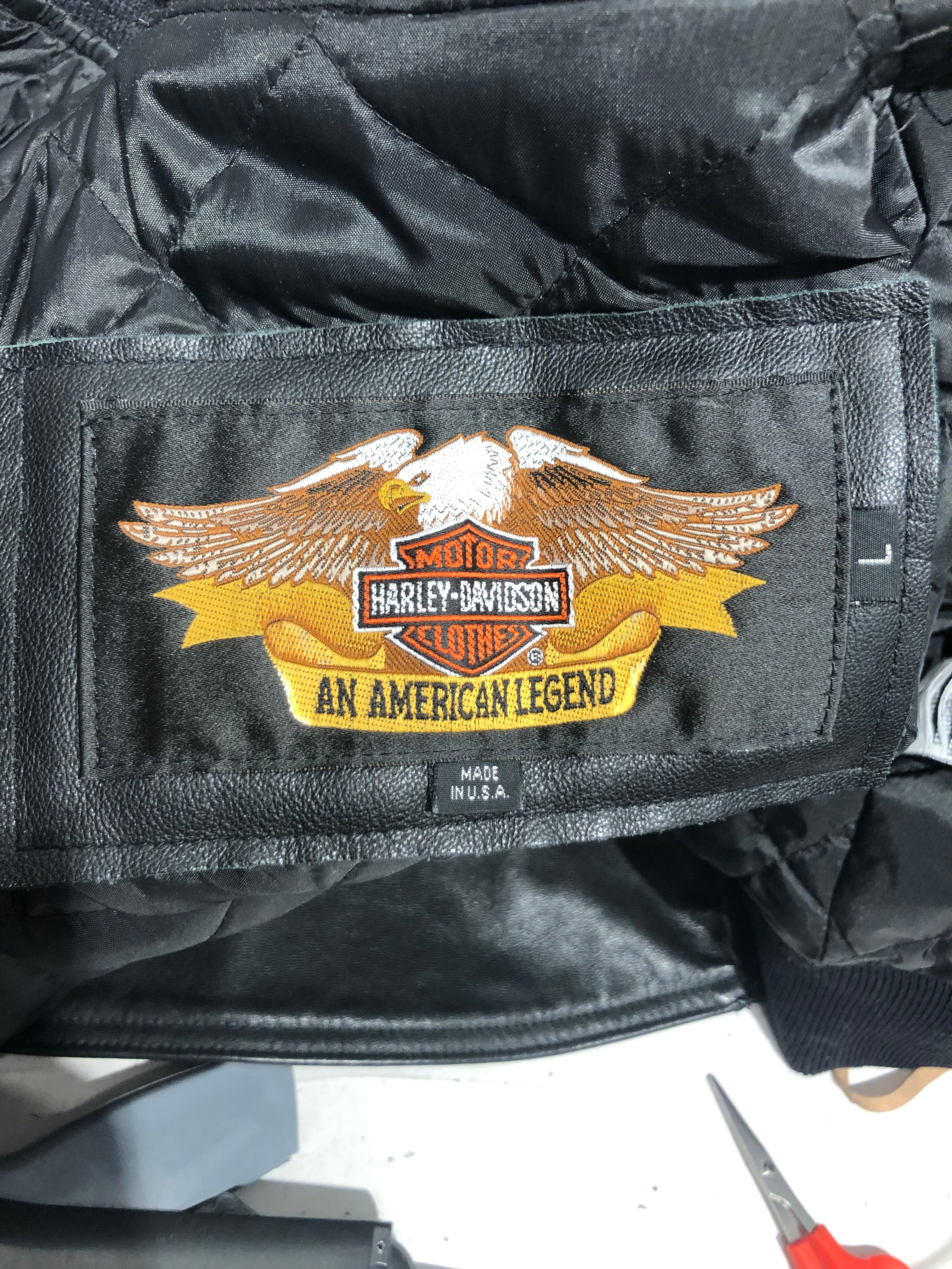 HARLEY DAVIDSON/Leather Jkt/L/Leather/BLK/ view 5