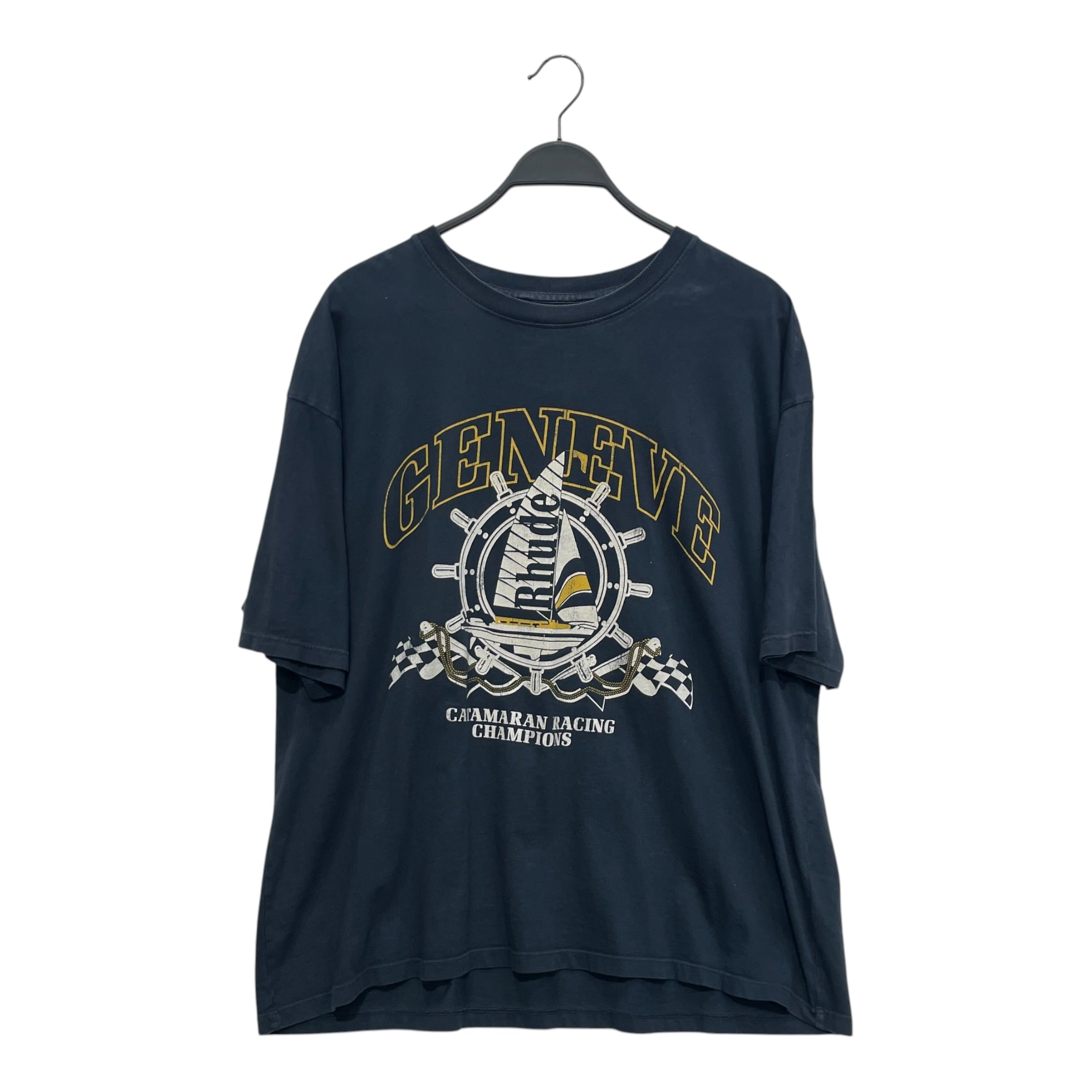 RHUDE/T-Shirt/M/Cotton/BLK/COWBOYS view 1