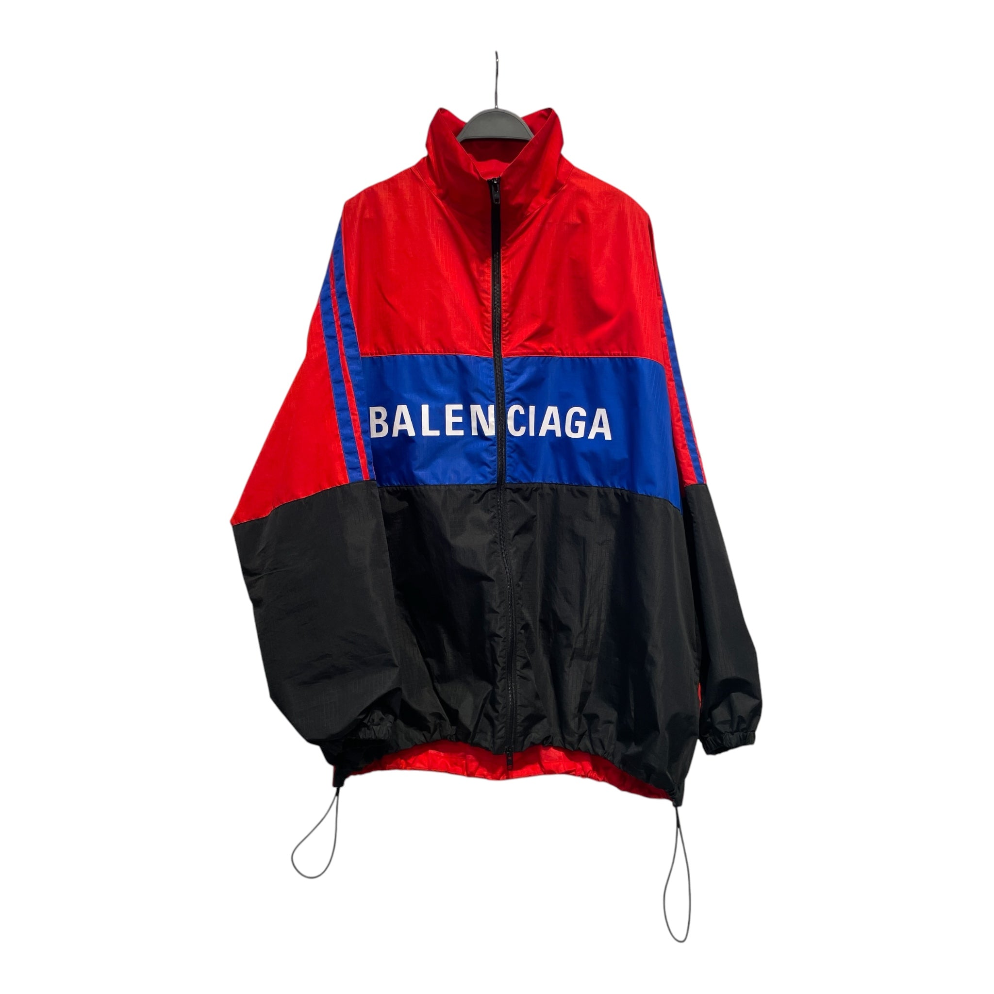 BALENCIAGA/Windbreaker/44/Nylon/RED/tri color view 1