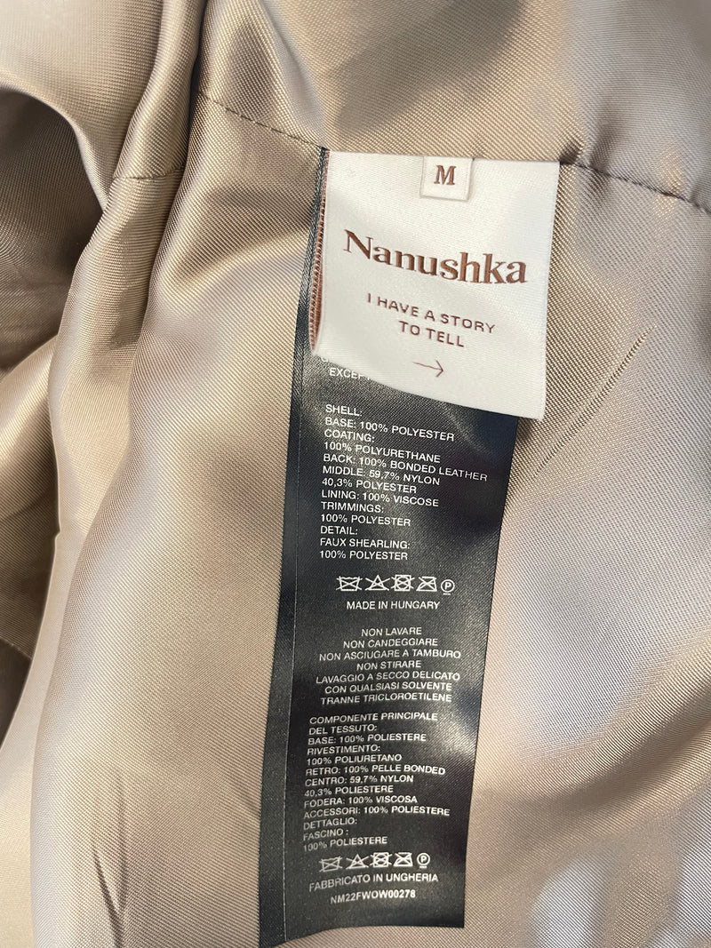 nanushka/Leather Jkt/M/Leather/BRW/