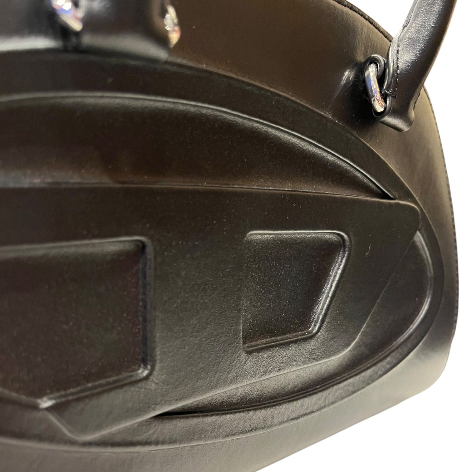 DIESEL/Hand Bag/Leather/BLK/top handle view 7