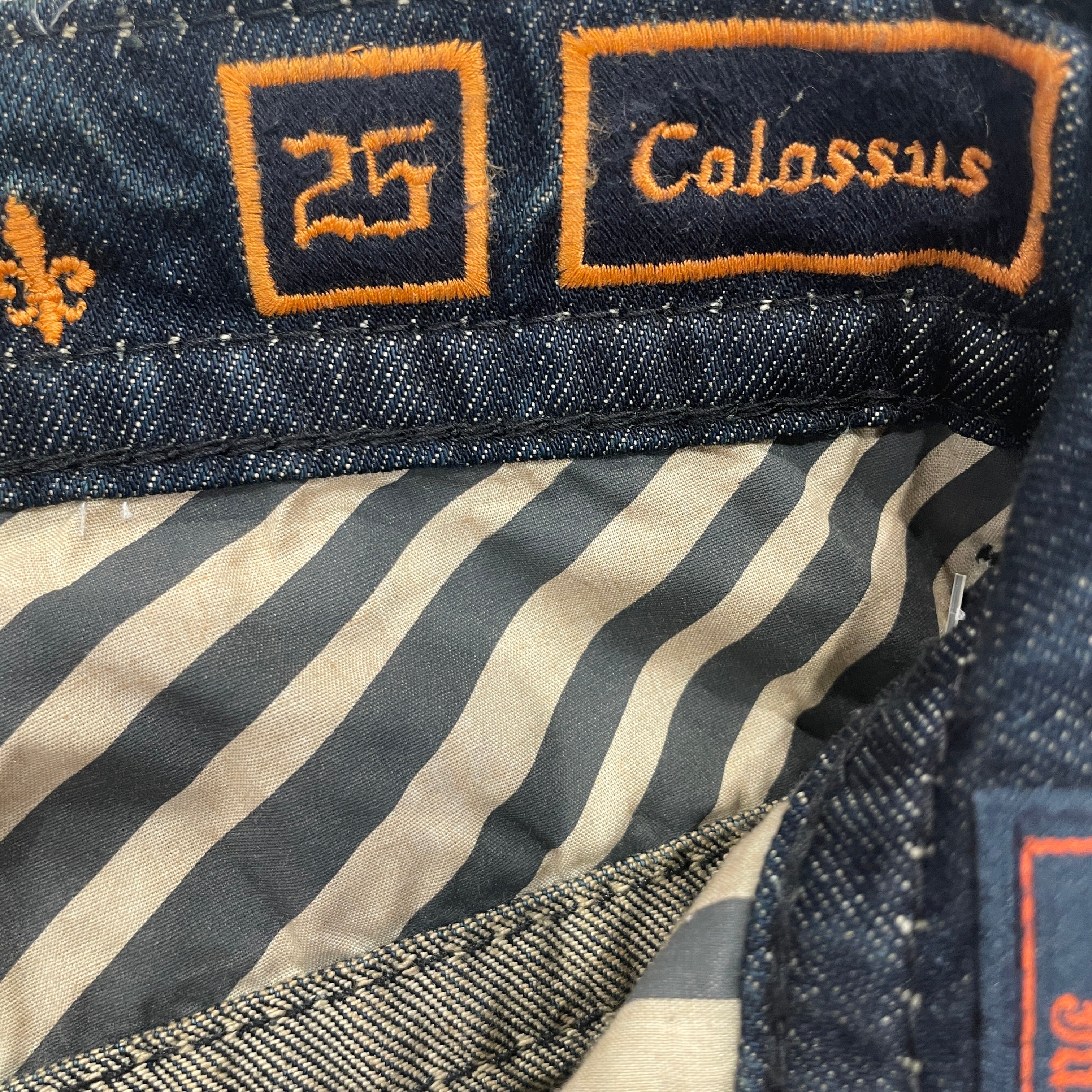 Rock Revival/JADED LONDON/Straight Pants/25/Cotton/IDG/studs pocket detail view 3